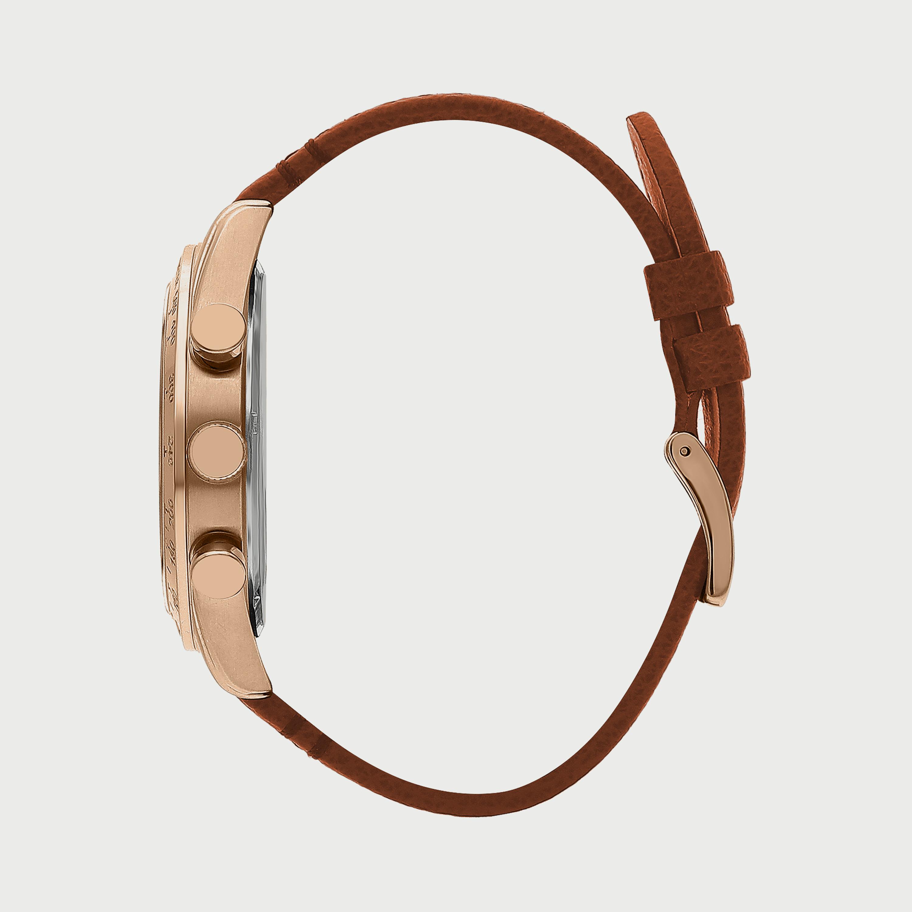  BP3317X472 ساعة يد كرونوغراف للرجال بلون بني وسوارجلدي من بيفرلي هيلز بولو كلوب -men-watchesandjewellery-watches-image-2