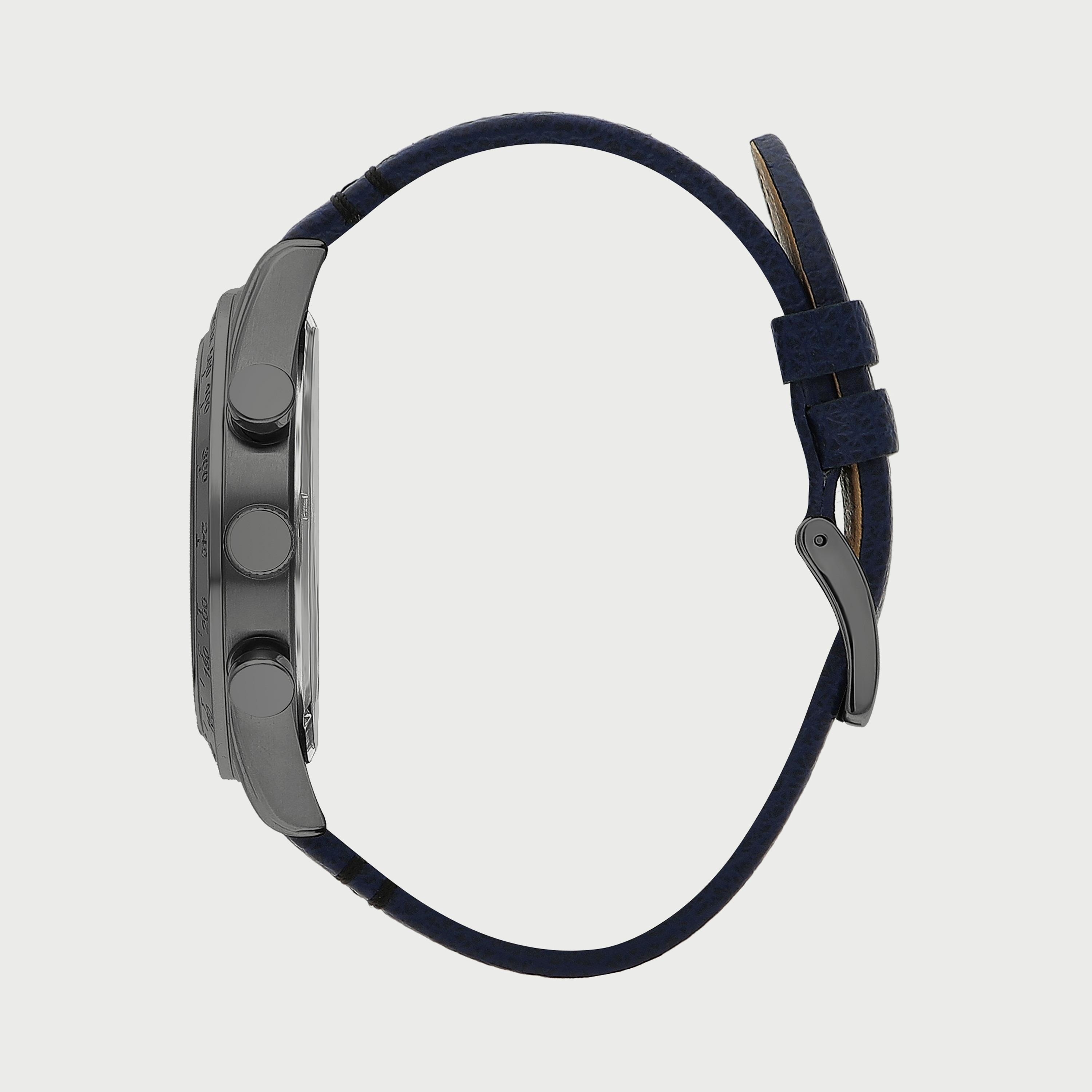  BP3317X099 ساعة يد كرونوغراف للرجال بلون أزرق وسوارجلدي من بيفرلي هيلز بولو كلوب -men-watchesandjewellery-watches-image-2