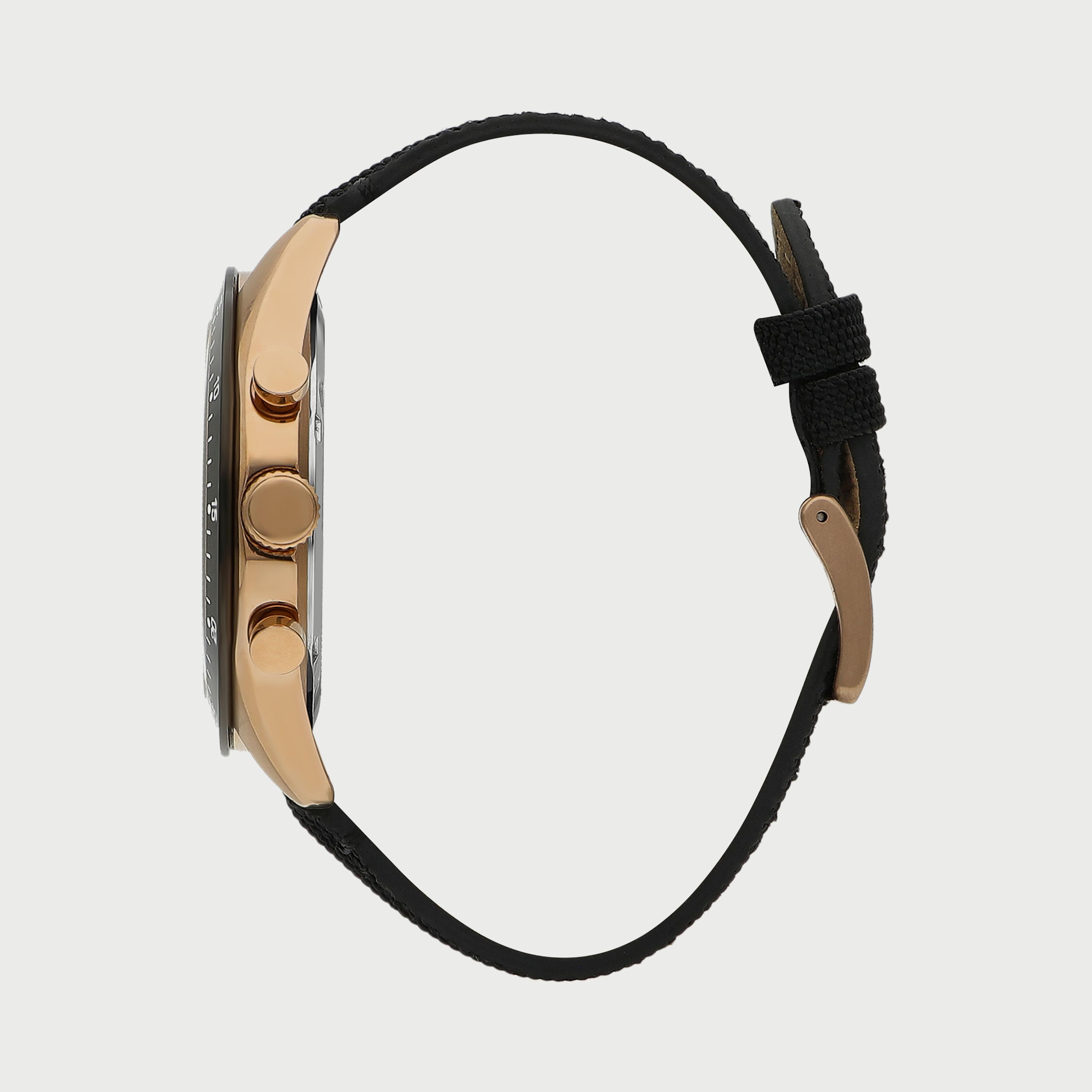  BP3359X431 ساعة كرونوغراف للرجال بسوار جلدي الأسود من بيفرلي هيلز بولو كلوب -men-watchesandjewellery-watches-image-2