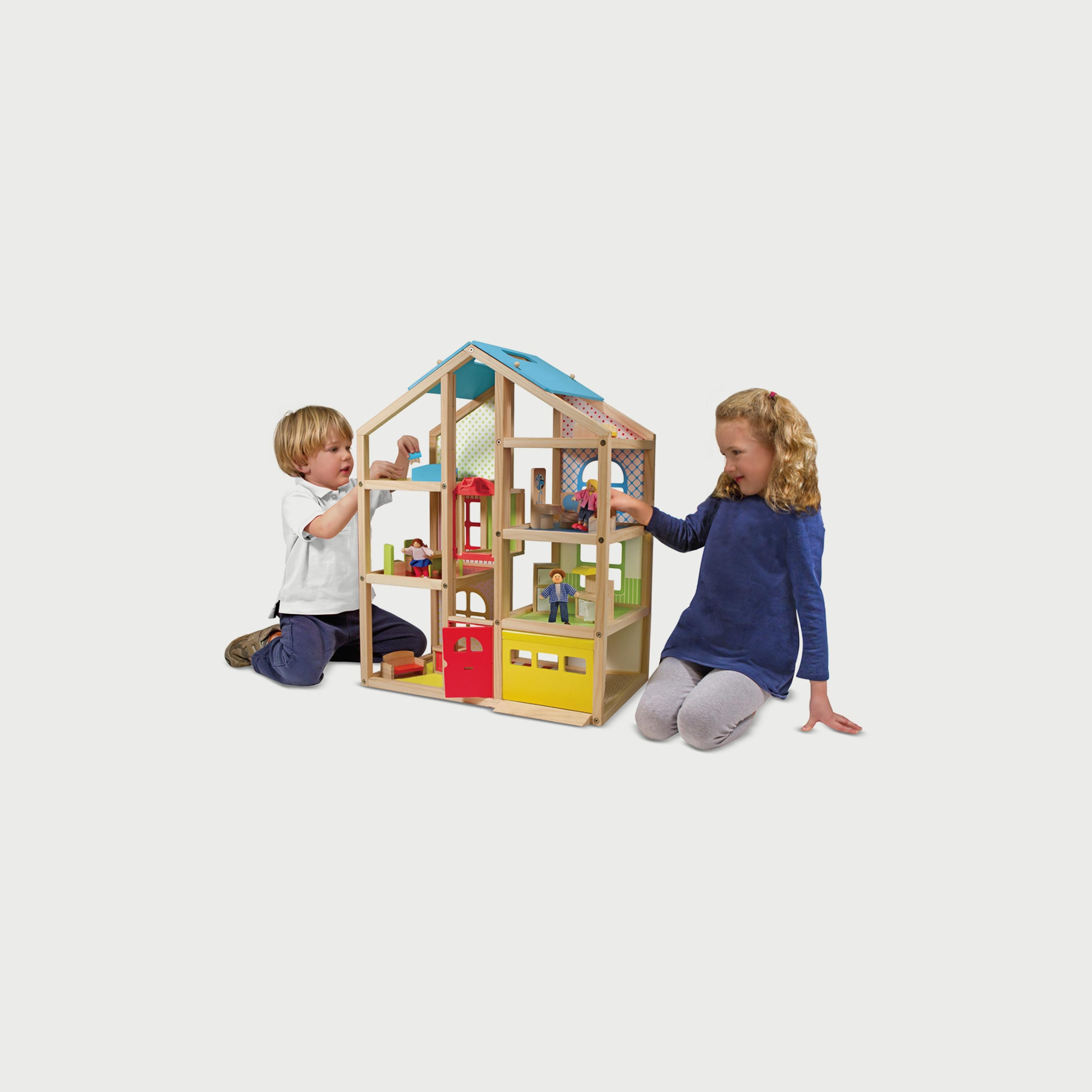 Melissa and Doug Hi-Rise Dollhouse-toys-dollsandplaysets-dollhouses-image-3