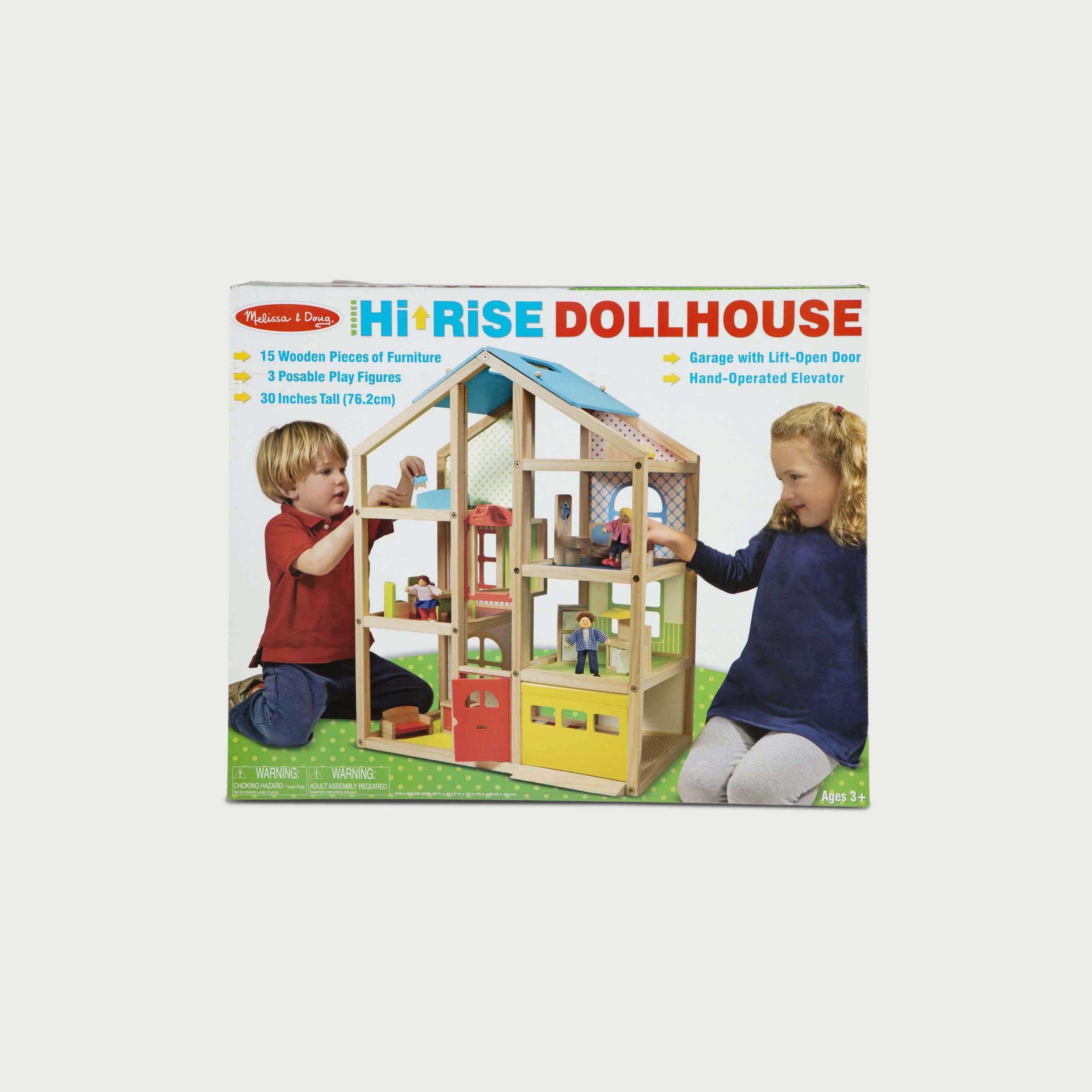 Melissa and Doug Hi-Rise Dollhouse-toys-dollsandplaysets-dollhouses-image-4