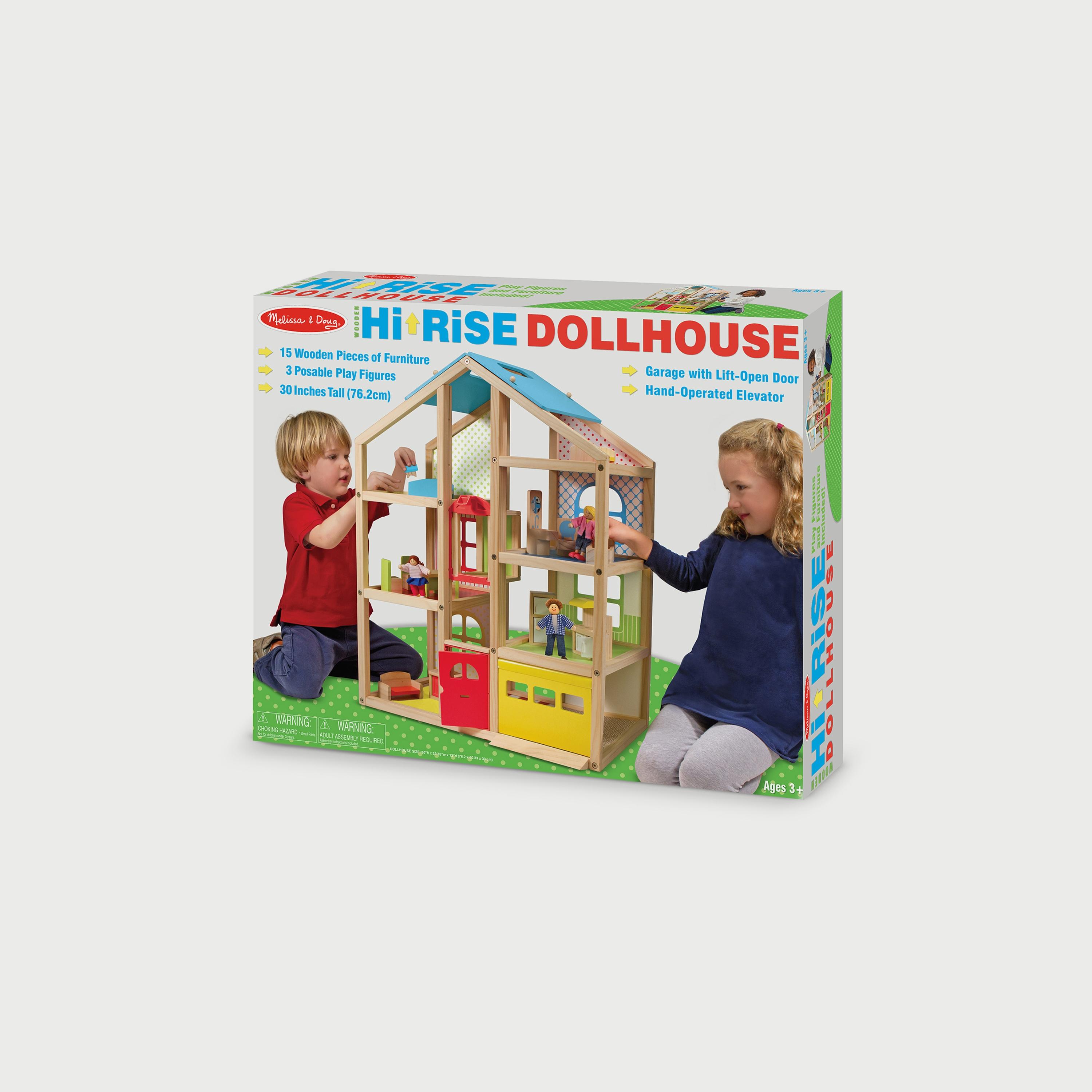 Melissa and Doug Hi-Rise Dollhouse-toys-dollsandplaysets-dollhouses-image-5