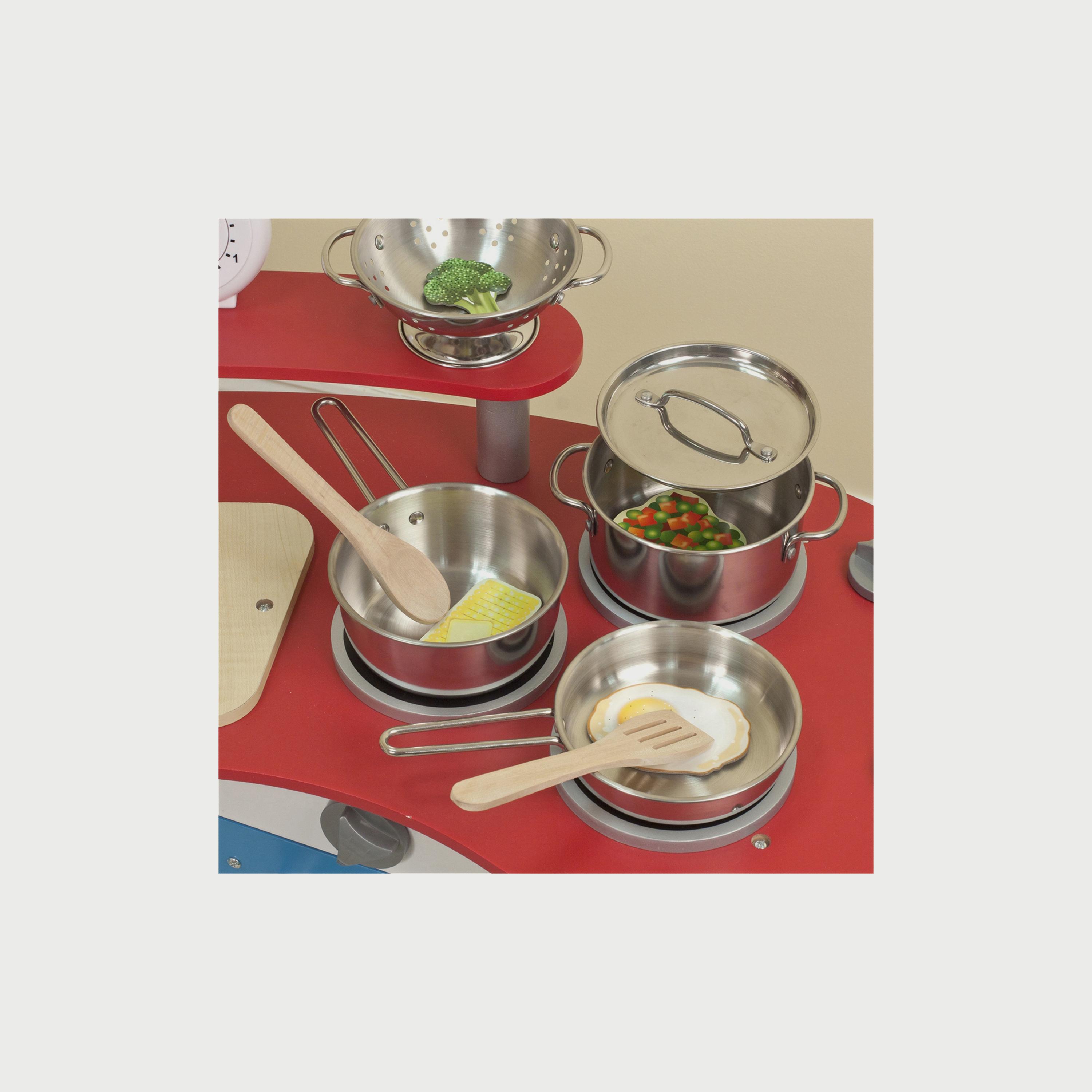 Melissa and Doug Lets Play House - Pots & Pans Set-toys-roleplay-kitchensets-image-5