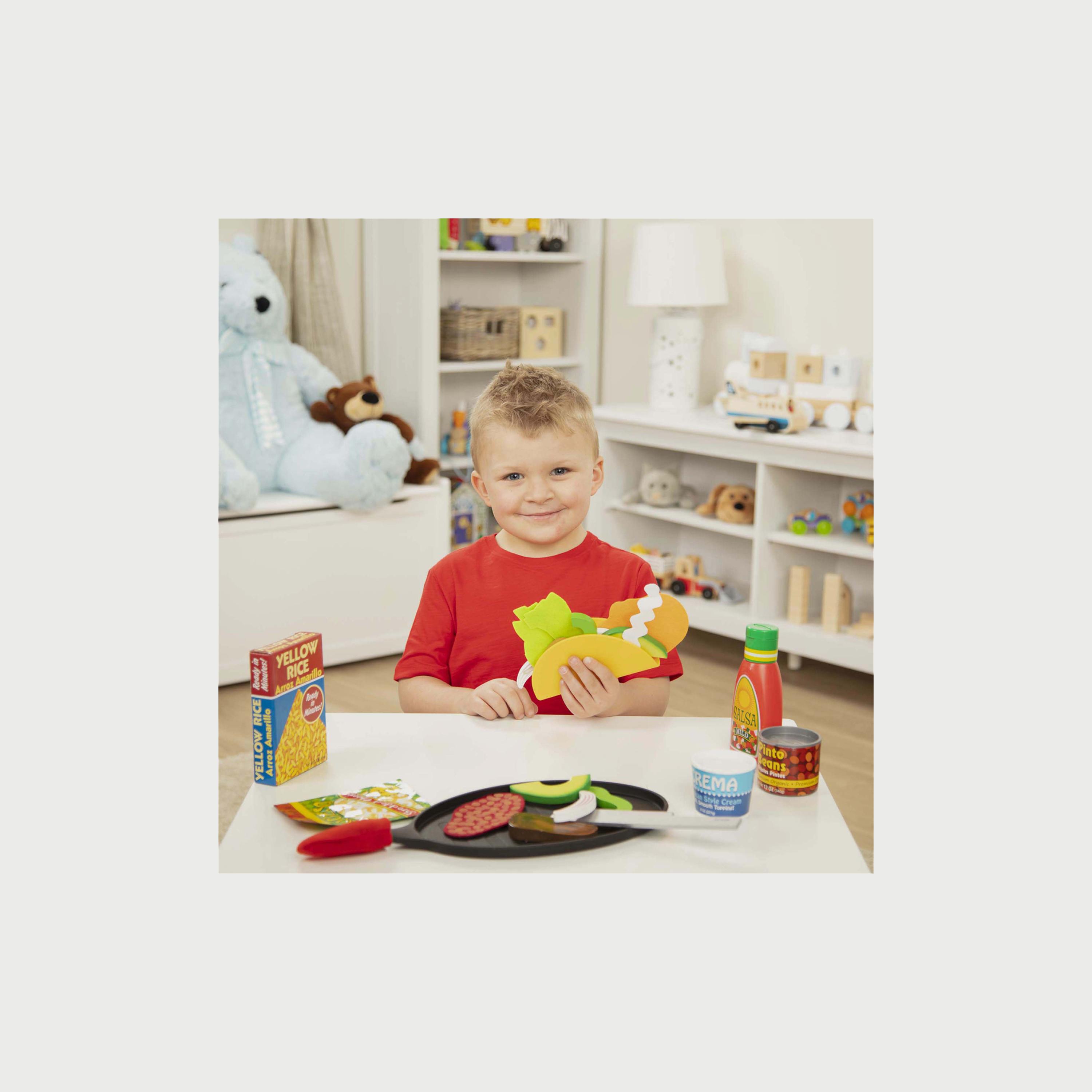 لعبة مجموعة التاكو والتورتيلا فِل آند فولد من ميليسا اند دوج-toys-roleplay-playfoods-image-3