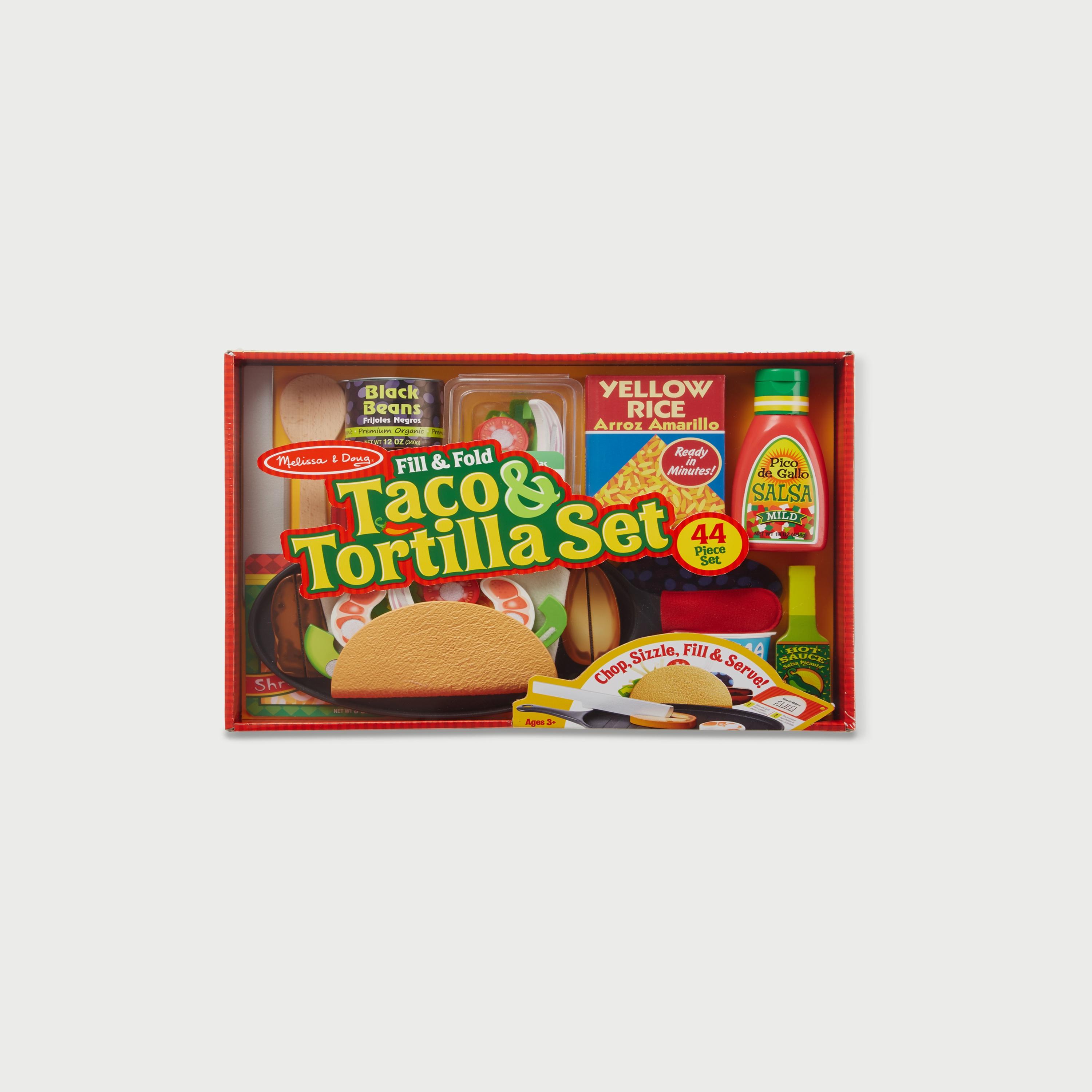 لعبة مجموعة التاكو والتورتيلا فِل آند فولد من ميليسا اند دوج-toys-roleplay-playfoods-image-5