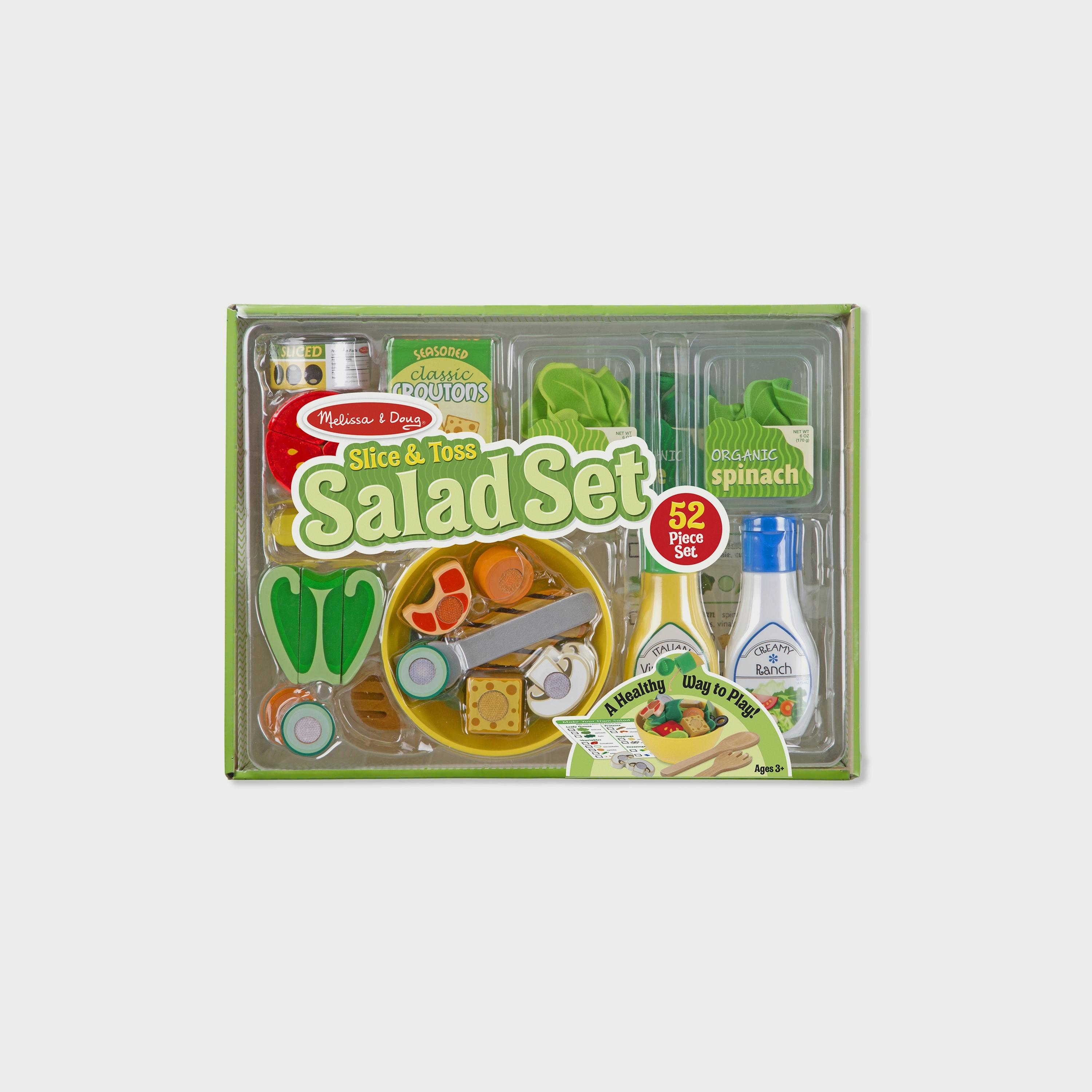 Melissa & doug salad set on sale