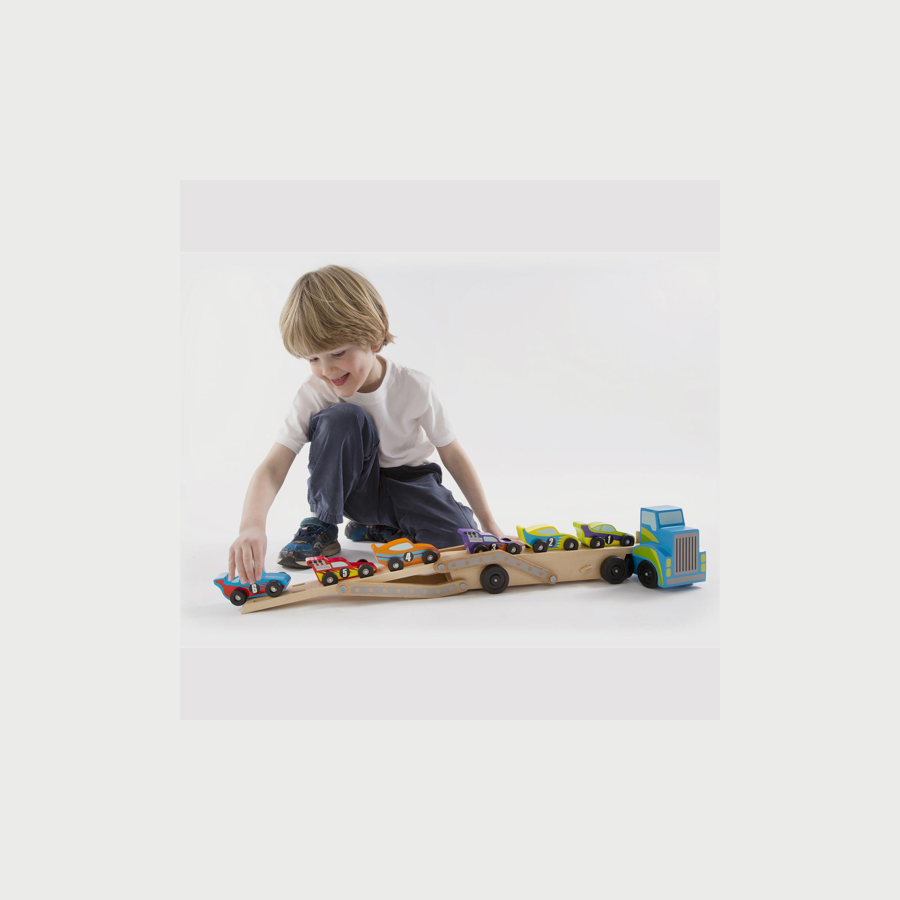 Melissa and Doug Mega Race-Car Carrier-toys-playvehicles-cars-image-5