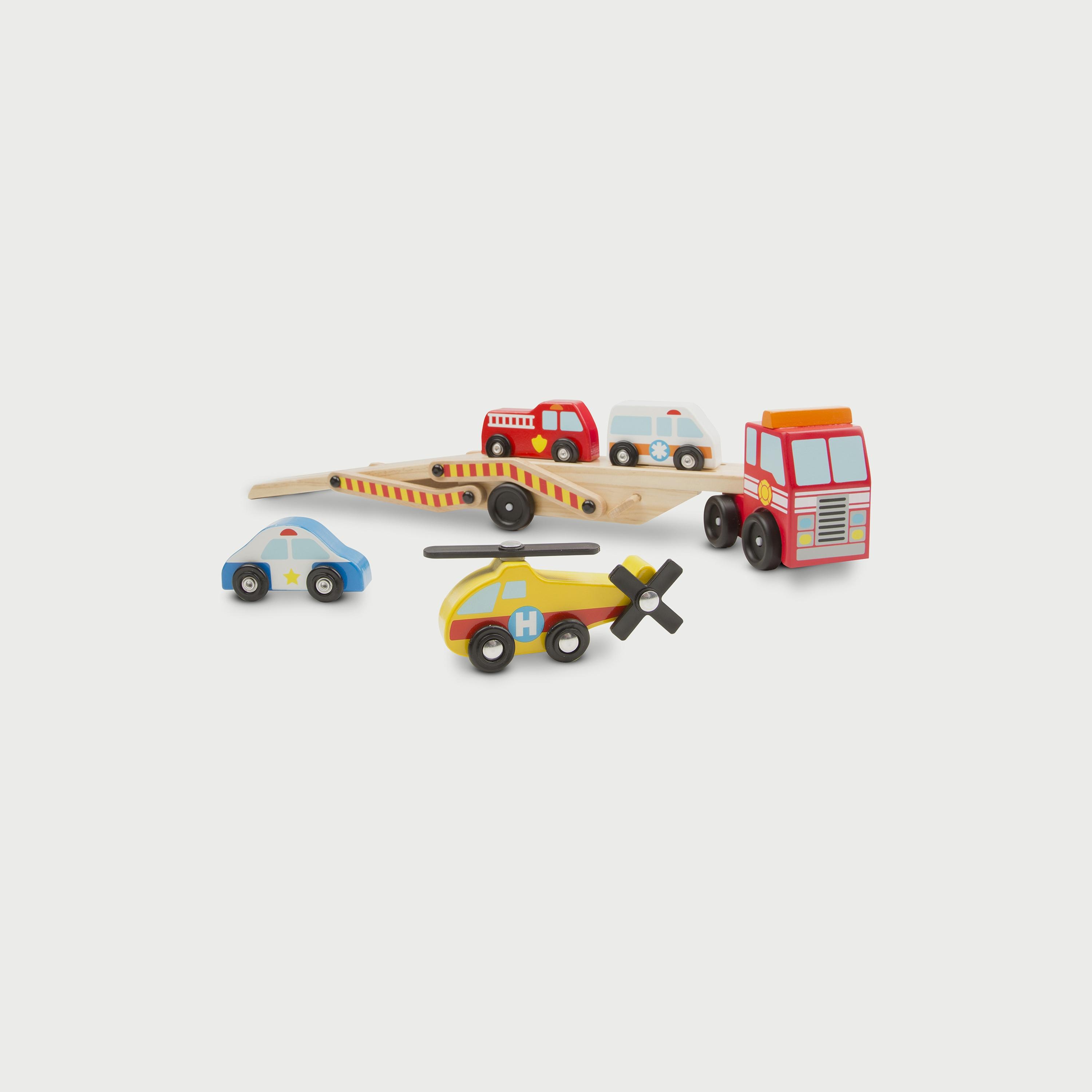 Melissa and Doug Emergency Vehicle Carrier-toys-playvehicles-cars-image-3