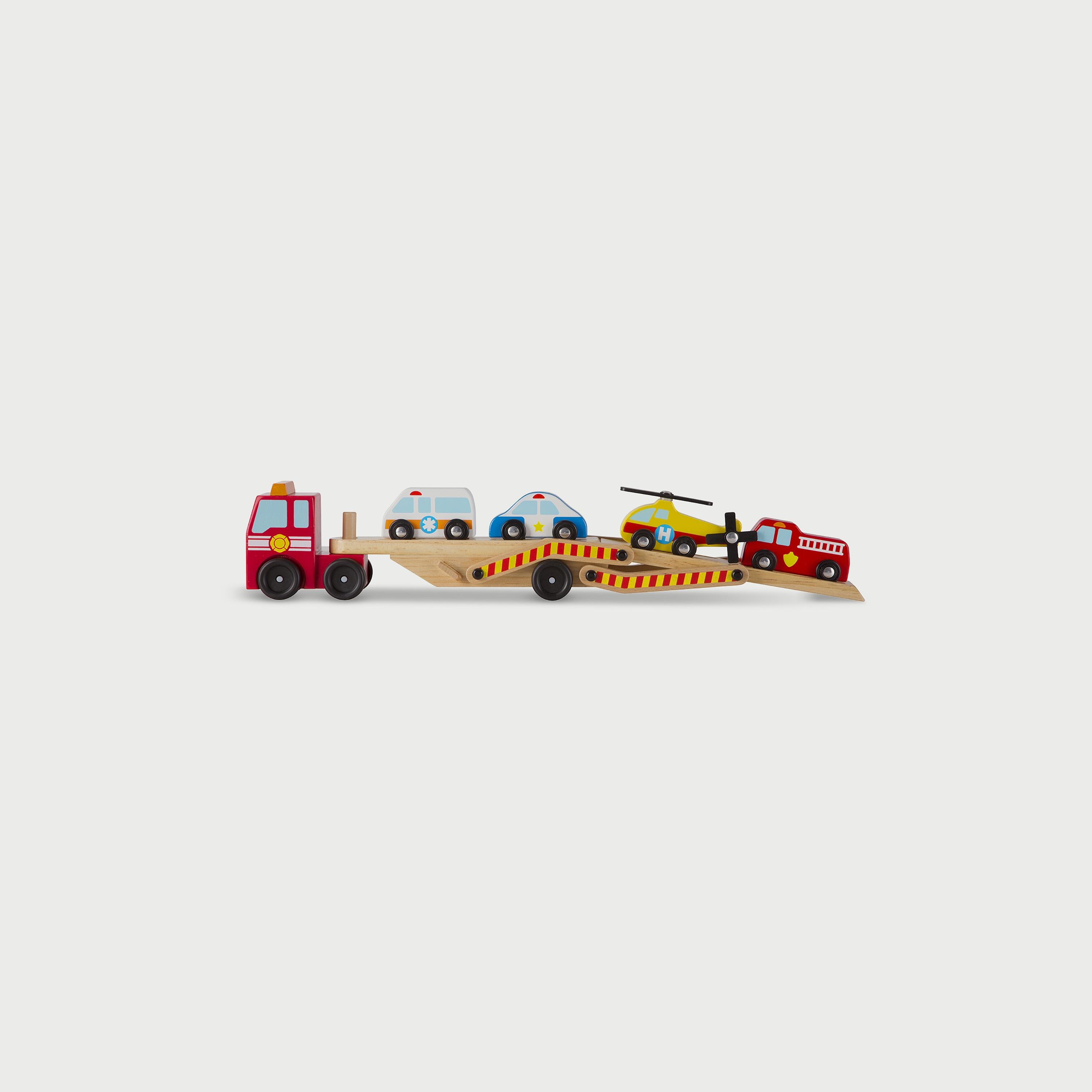Melissa and Doug Emergency Vehicle Carrier-toys-playvehicles-cars-image-4