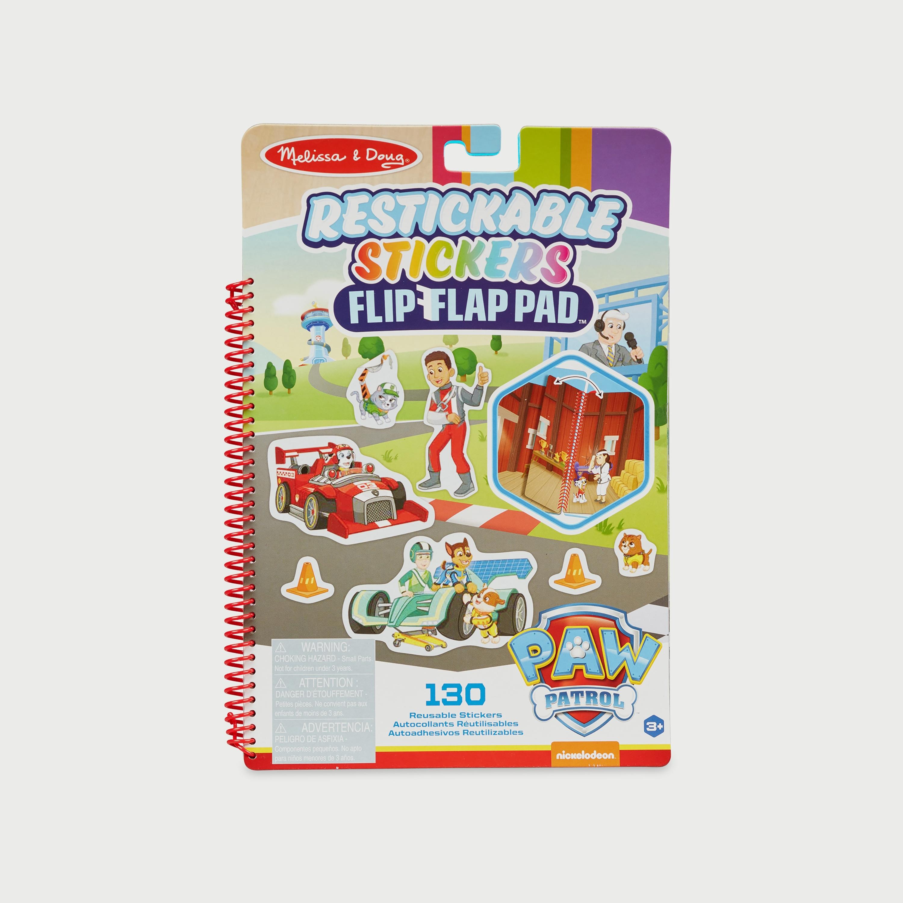 كتاب ملصقات باو باترول قابلة لإعادة اللصق من ميليسا اند دوج - مهام كلاسيكية-toys-babyandtoddlertoys-learningtoys-image-1