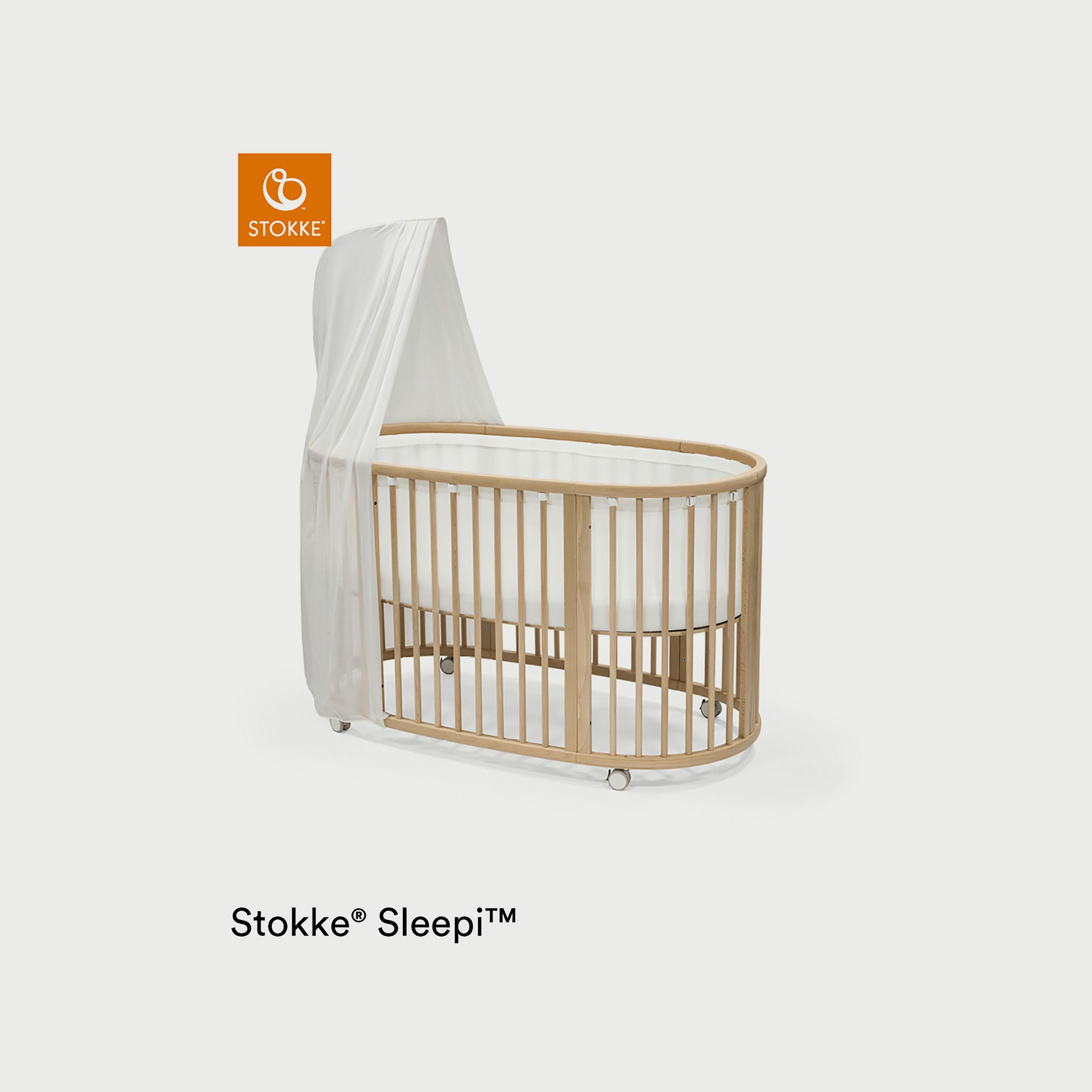 Stokke Sleepi Canopy - White-baby-nursery-furniture-cribsandbeds-cribaccessories-image-1