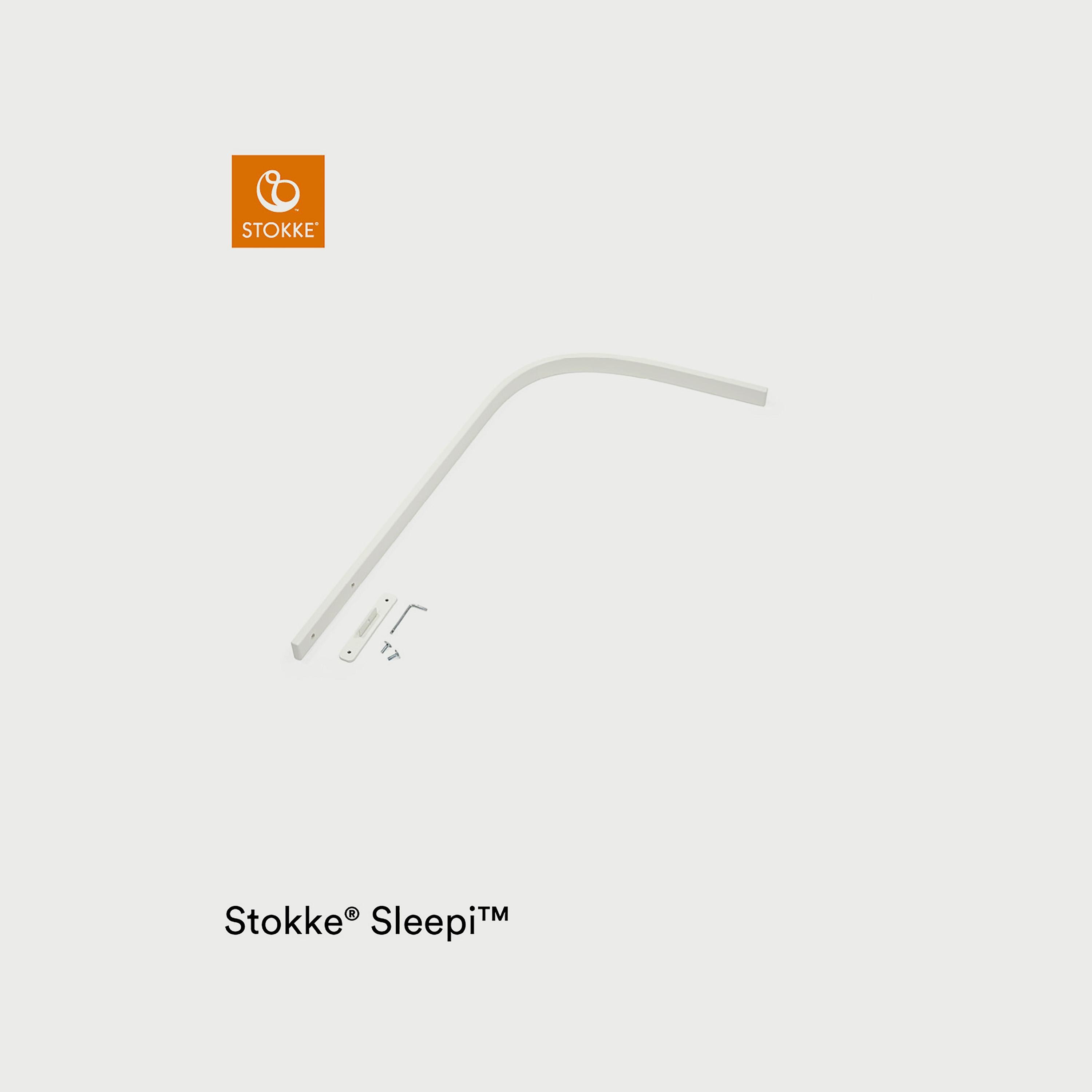 Stokke Sleepi Drape Rod - White-baby-nursery-furniture-cribsandbeds-cribaccessories-image-1