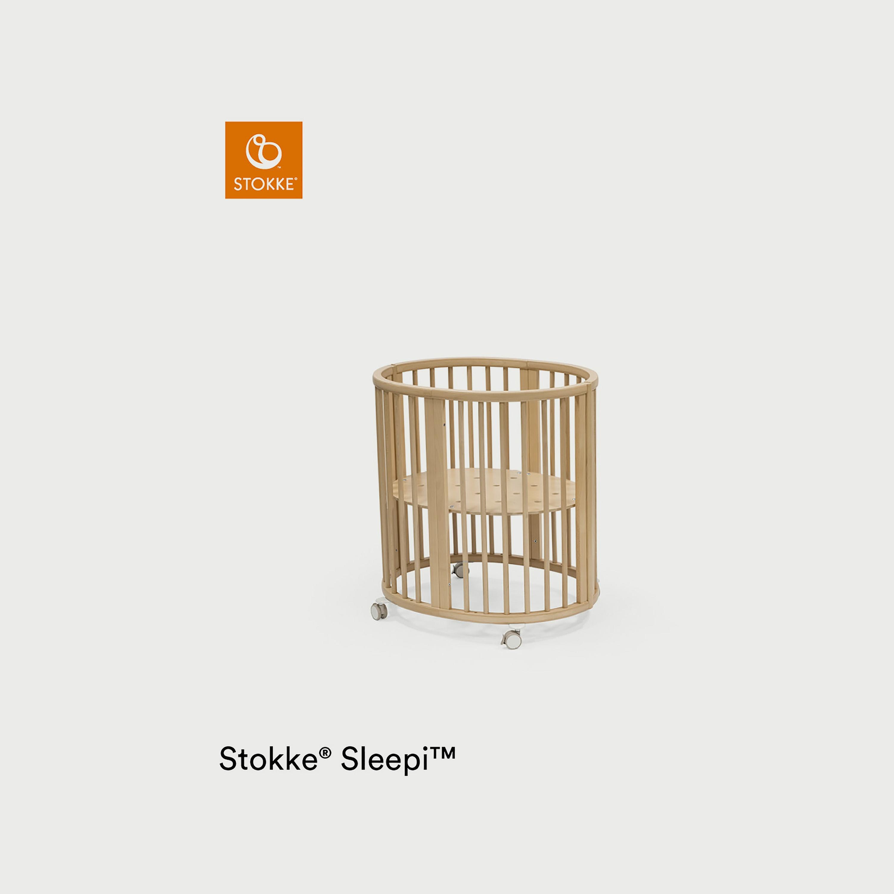 Stokke Sleepi Mini - Natural-baby-nursery-furniture-cribsandbeds-babycribs-image-2