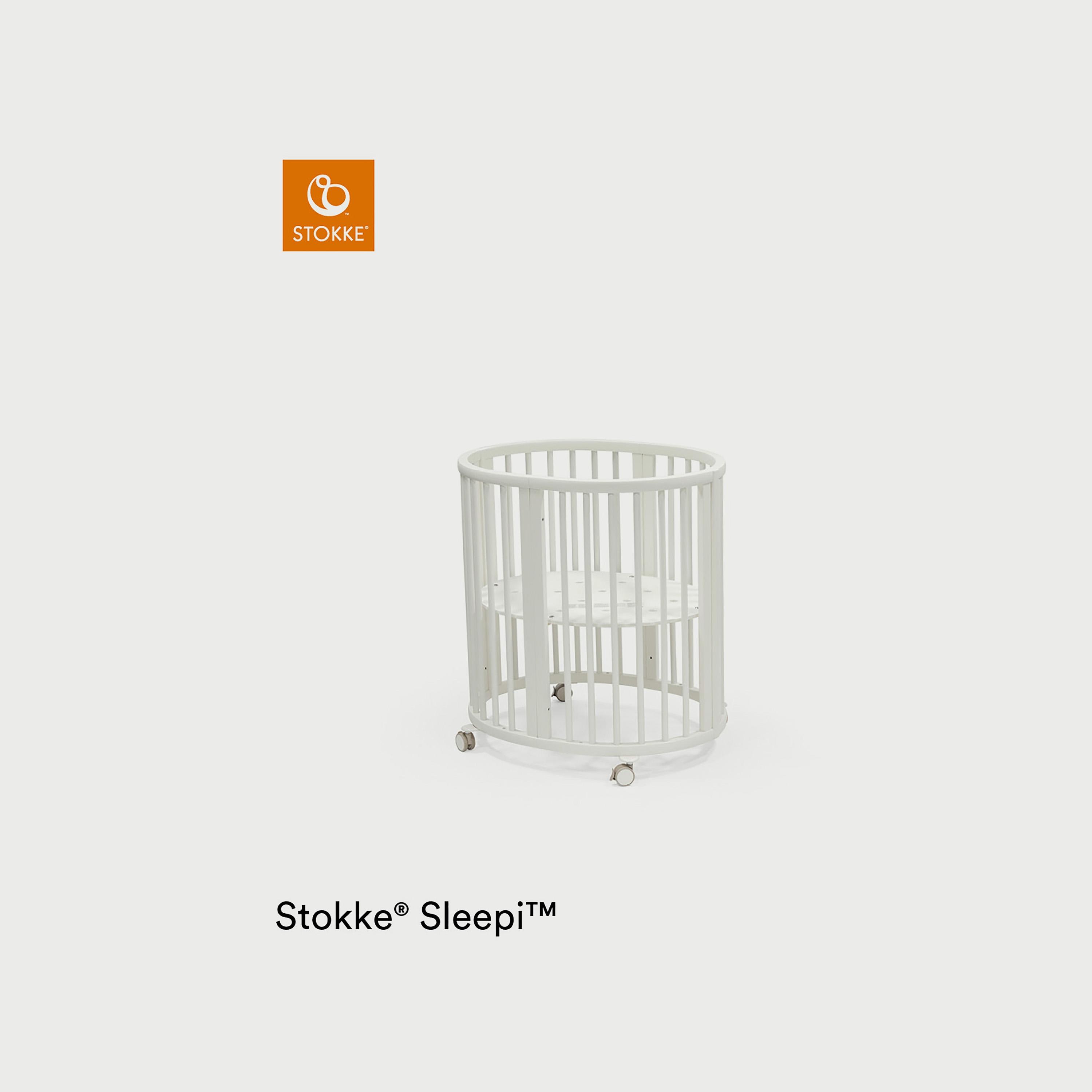 Stokke Sleepi Mini - White-baby-nursery-furniture-cribsandbeds-babycribs-image-1