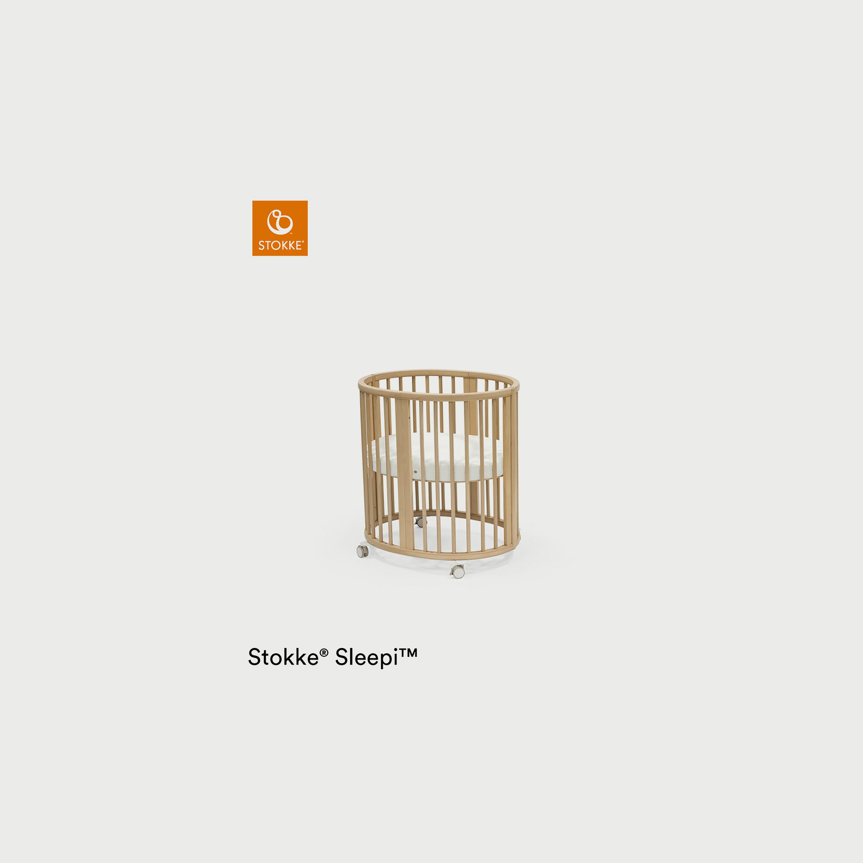 Stokke Sleepi Mini Mattress - White-baby-nursery-mattresses-image-3