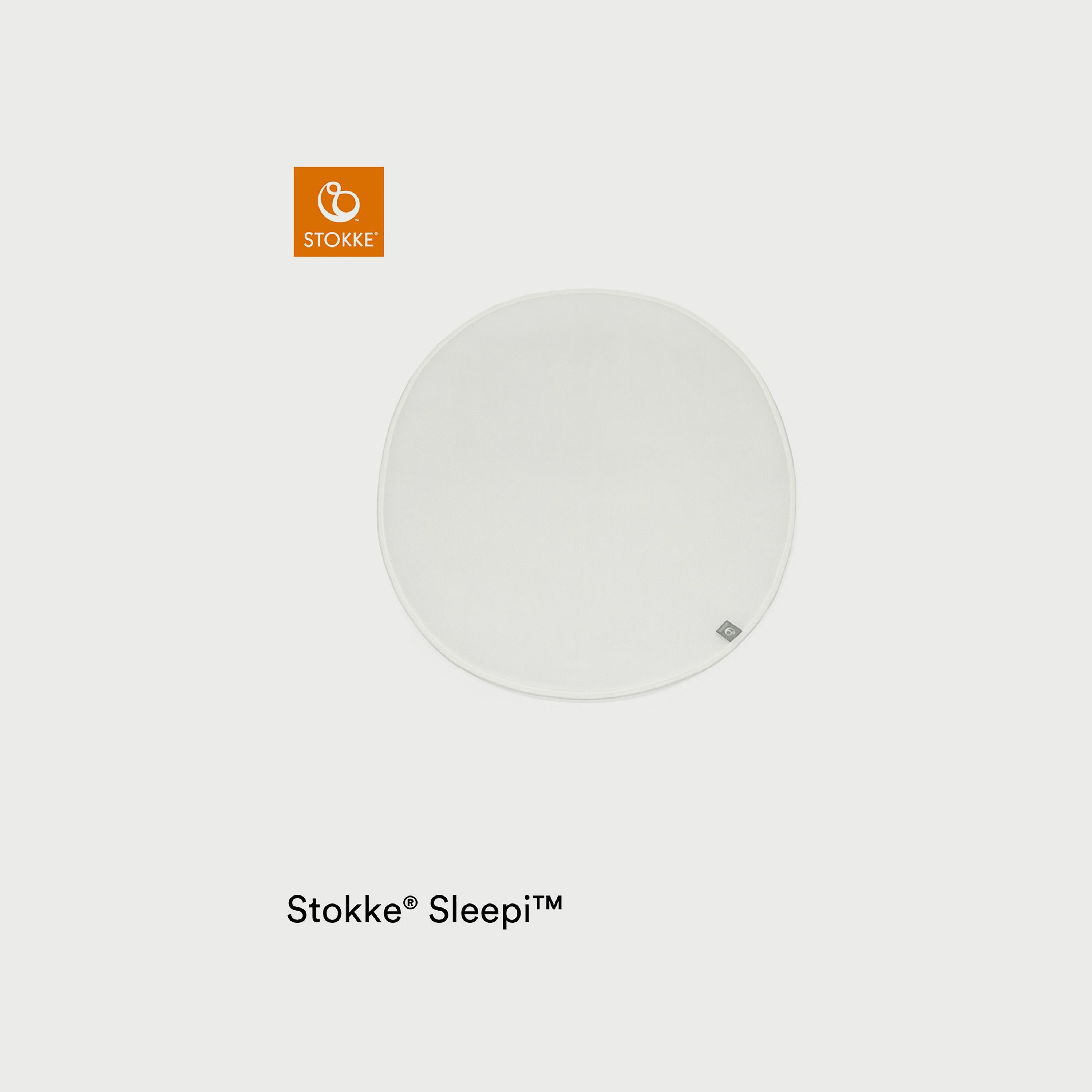 Stokke Sleepi Mini Protection Sheet - White-baby-nursery-furniture-cribsandbeds-cribaccessories-image-2