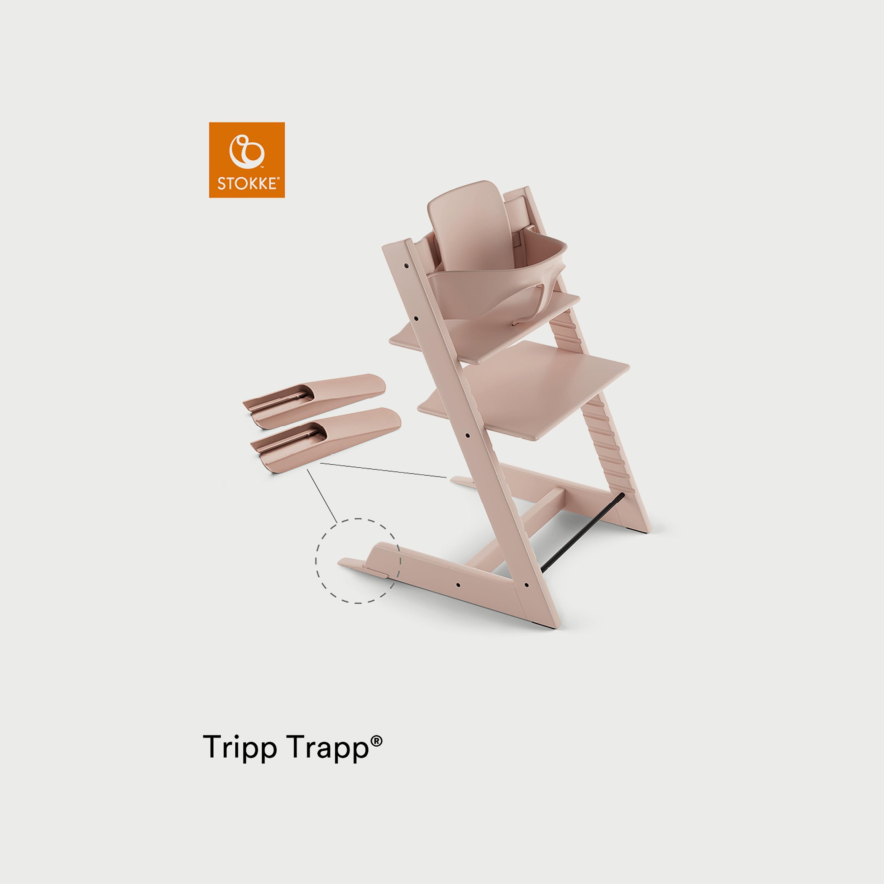 Buy Stokke Tripp Trapp Baby Set Serene Pink Online Babyshop UAE