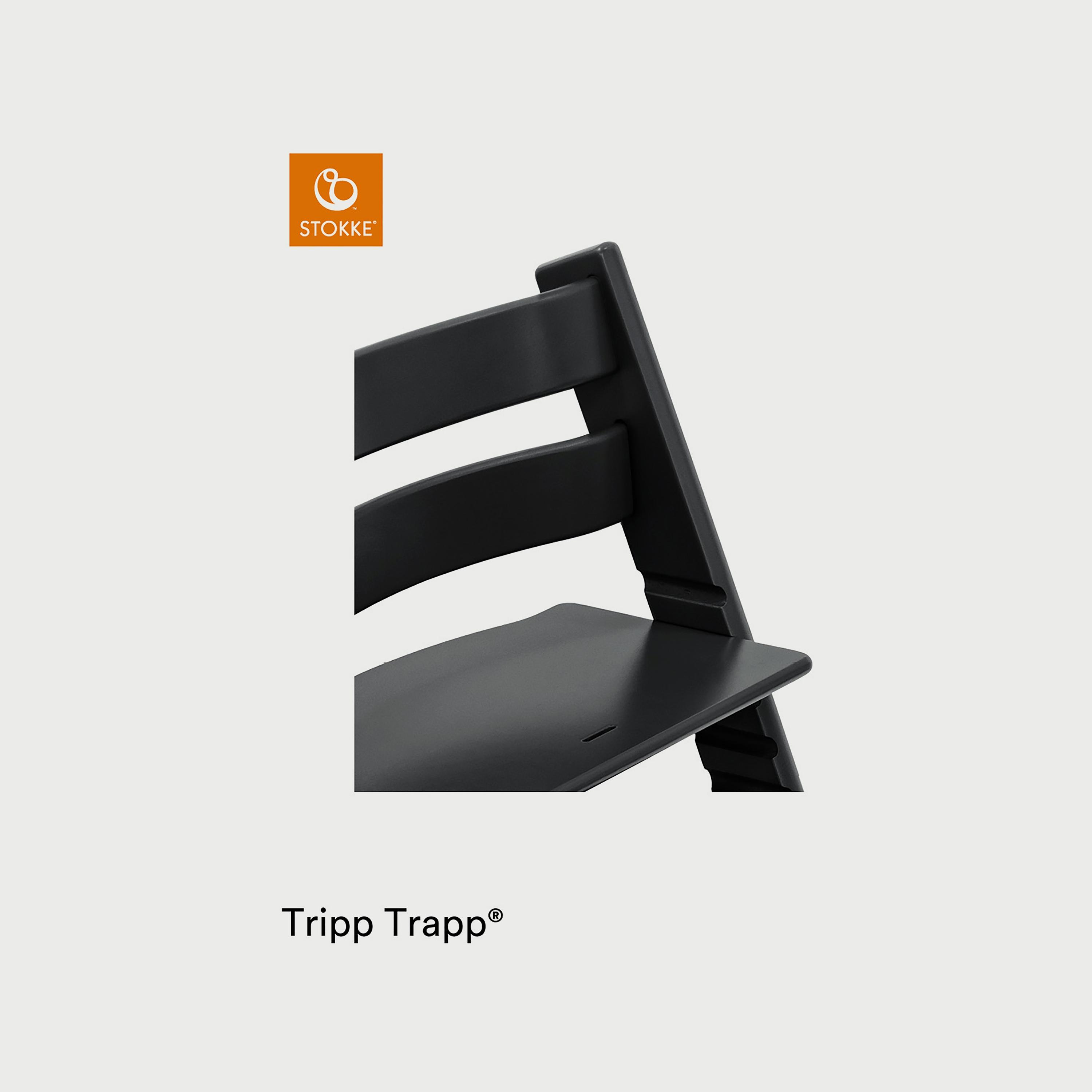Stokke Tripp Trapp Chair - Black-baby-feeding-highchairsandboosters-image-3