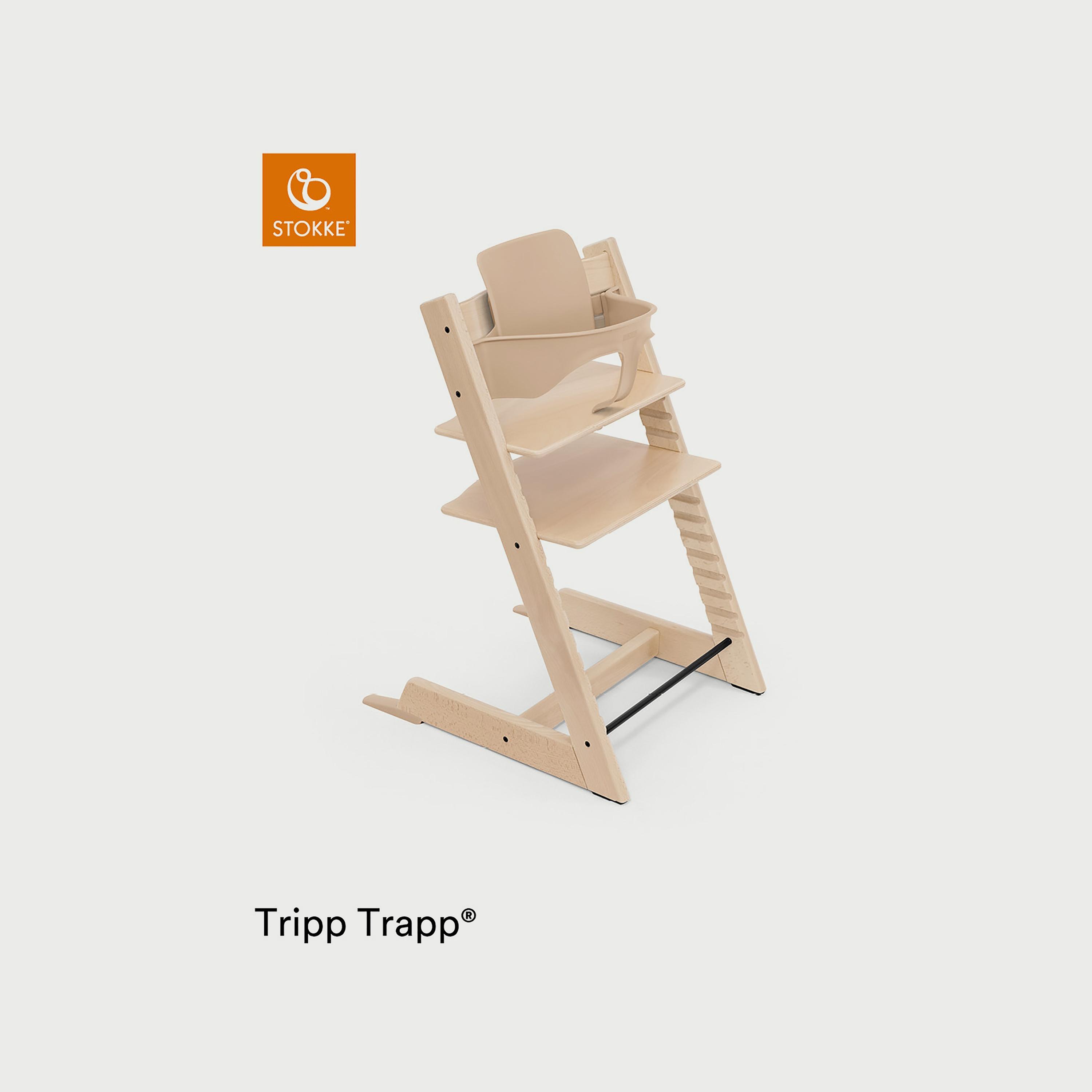 Stokke Tripp Trapp Chair - Natural-baby-feeding-highchairsandboosters-image-2