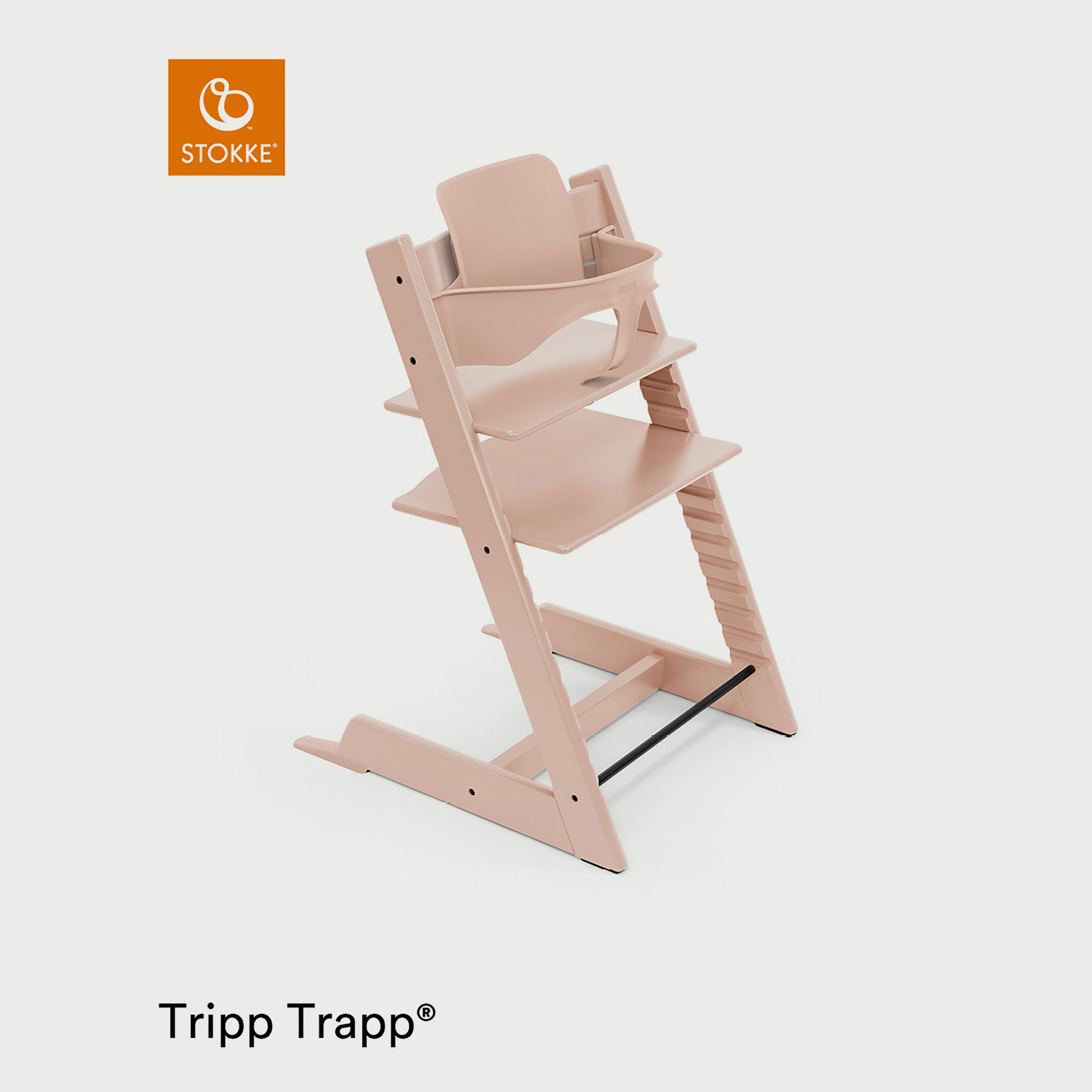 Stokke Tripp Trapp Chair - Serene Pink-baby-feeding-highchairsandboosters-image-2