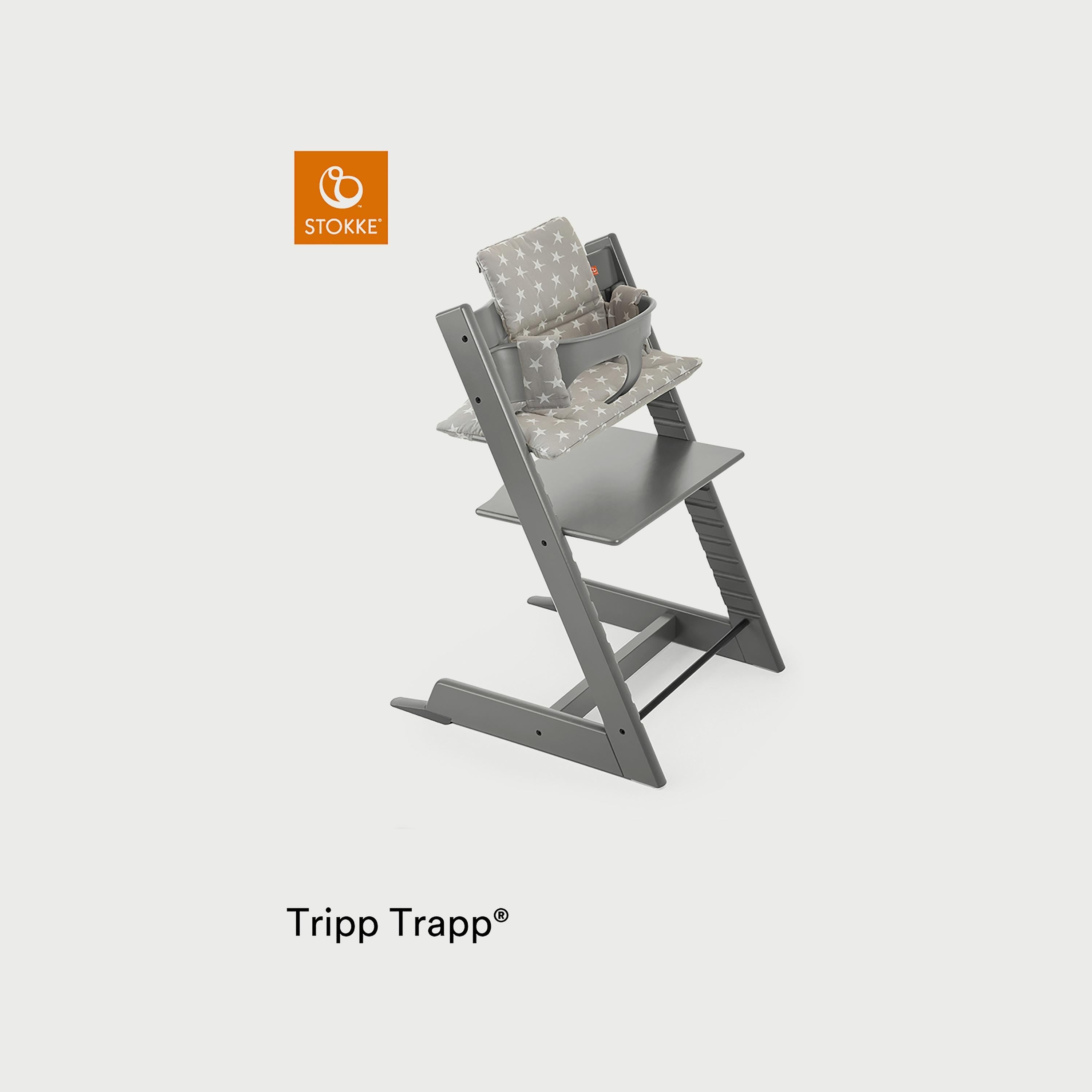 Stokke Tripp Trapp Chair - Storm Grey-baby-feeding-highchairsandboosters-image-1