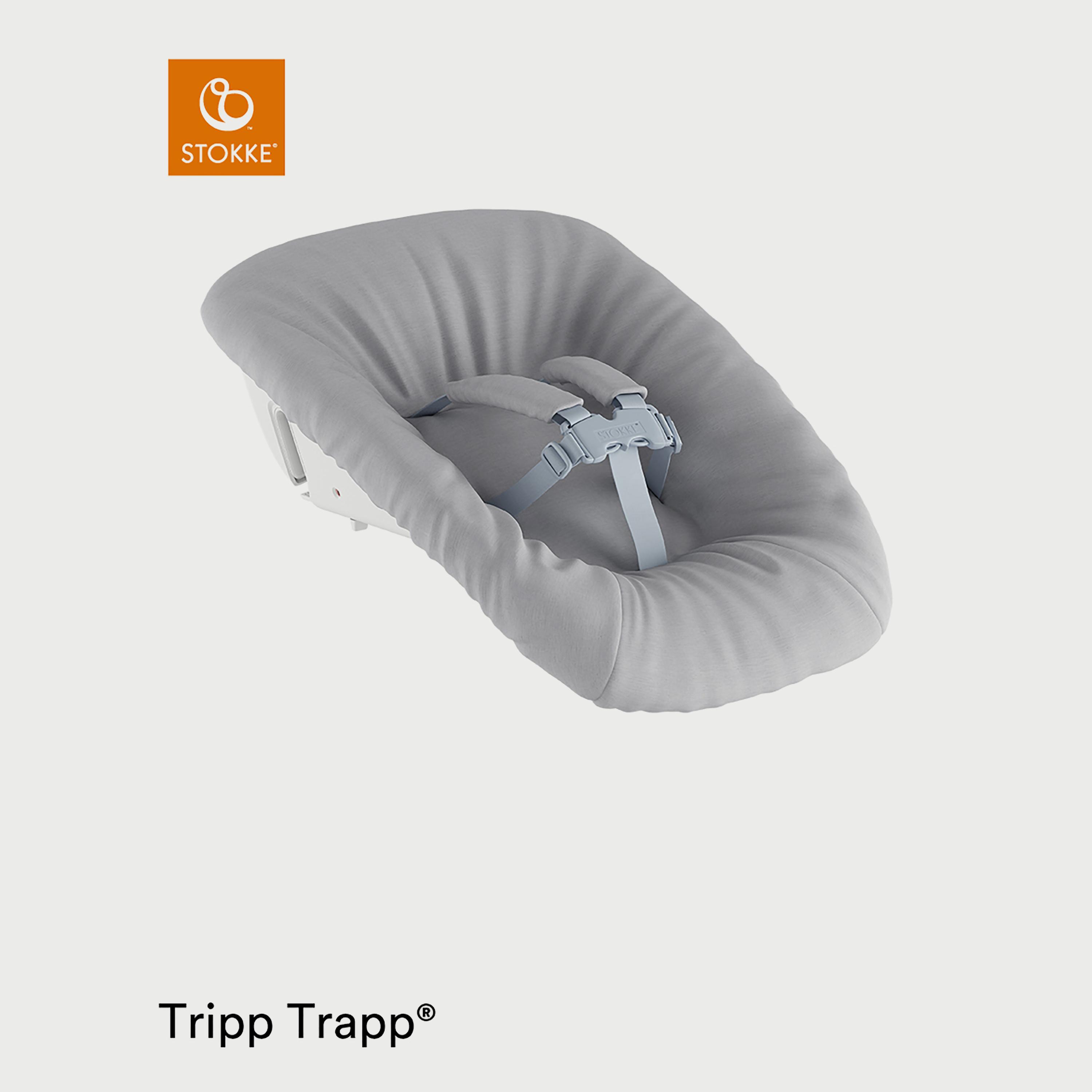 Stokke Tripp Trapp Newborn Set - Grey-baby-feeding-highchairsandboosters-image-1
