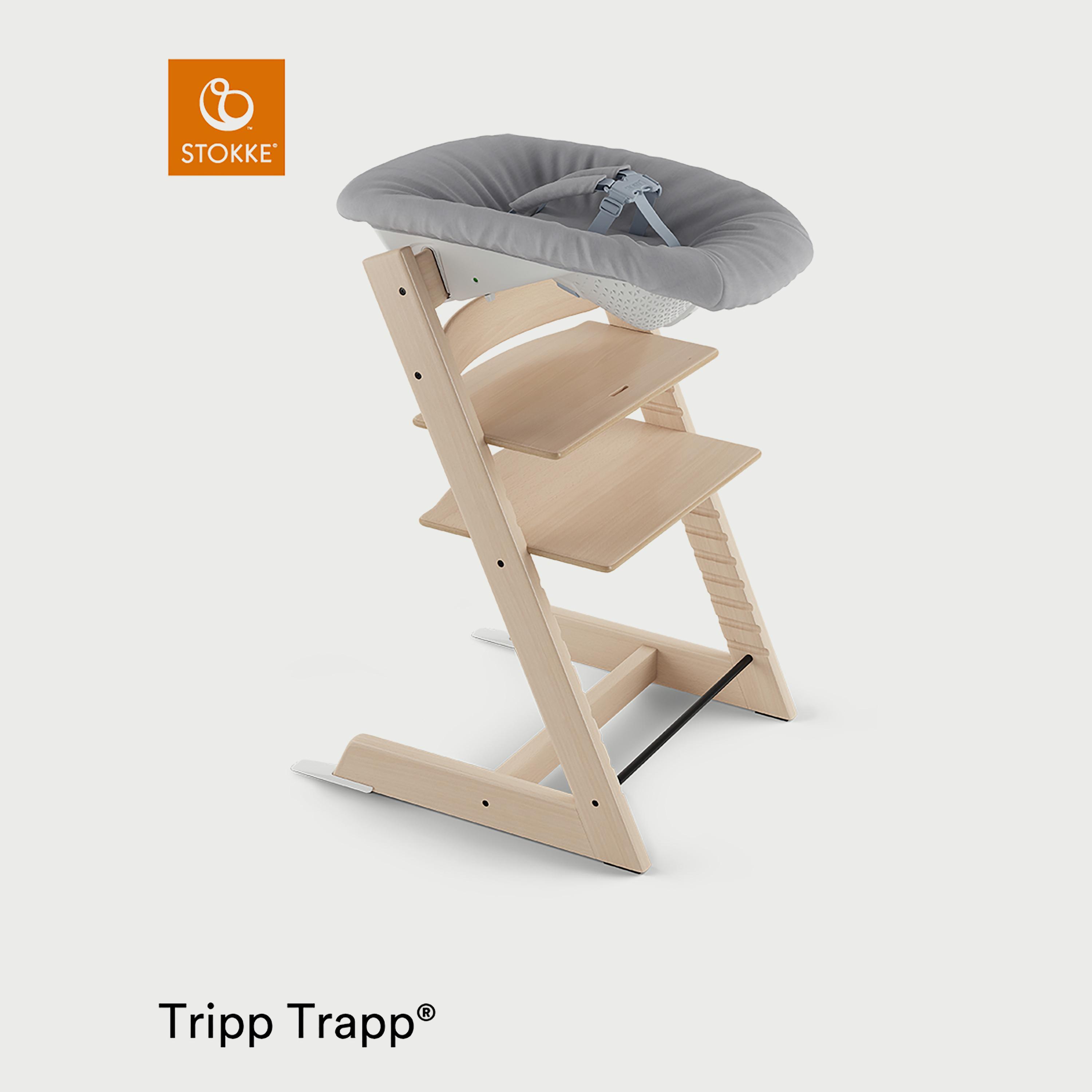 Stokke Tripp Trapp Newborn Set - Grey-baby-feeding-highchairsandboosters-image-2