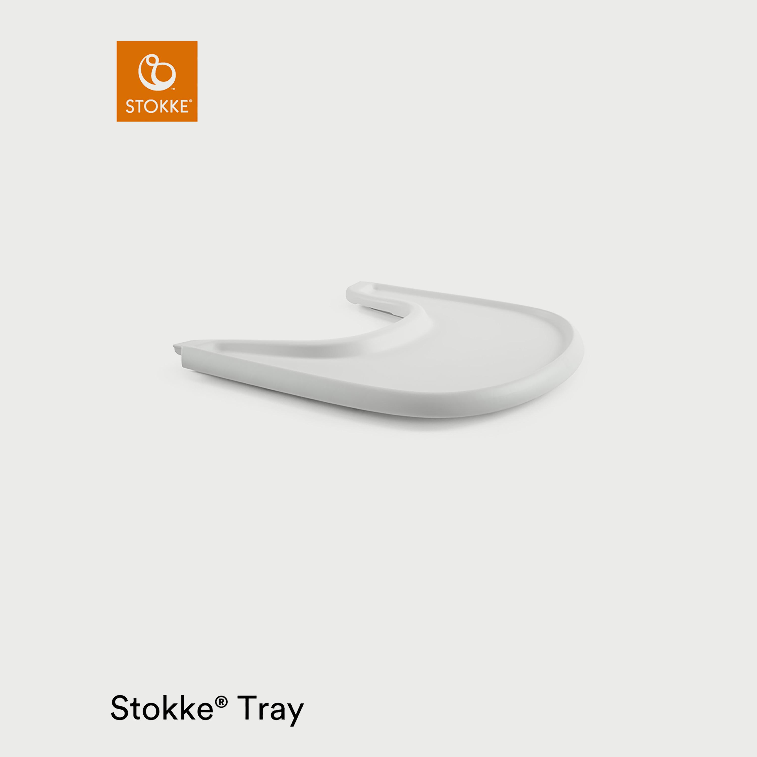 Stokke Tripp Trapp Tray - White-baby-feeding-highchairsandboosters-image-1