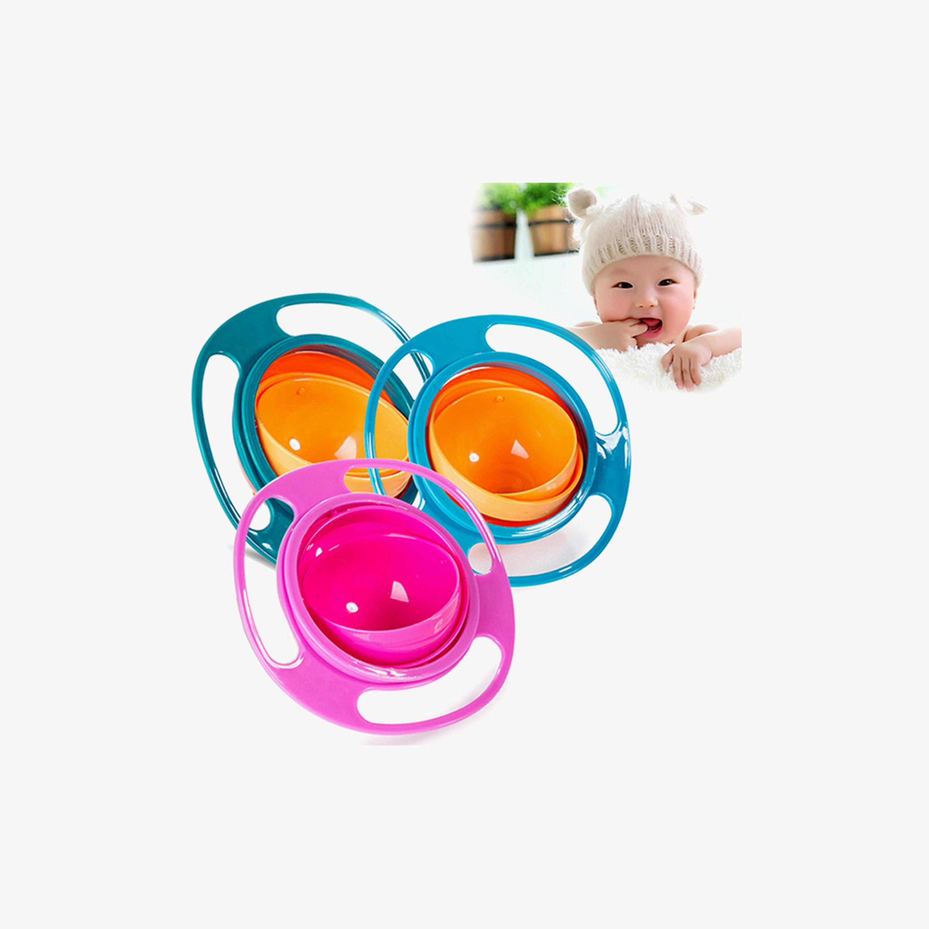الوعاء الدوار من إيزي كيدز - أزرق-baby-feeding-mealtimeessentials-image-4