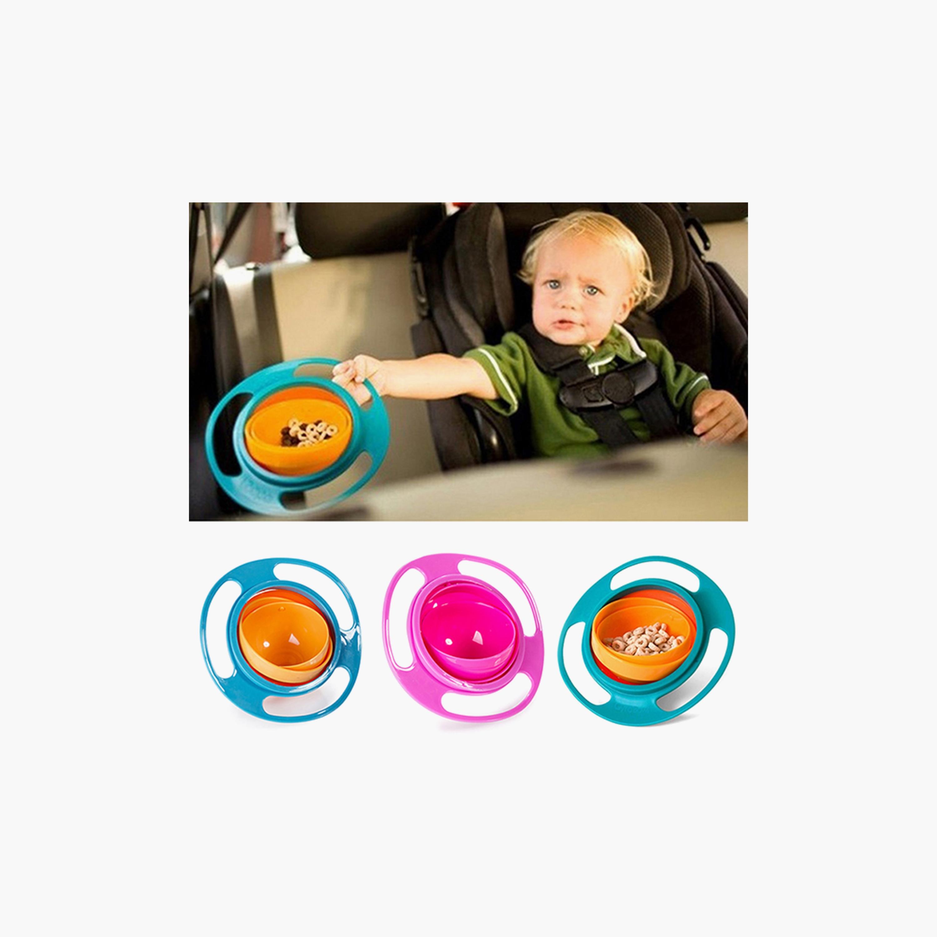 الوعاء الدوار من إيزي كيدز - أحمر-baby-feeding-mealtimeessentials-image-4