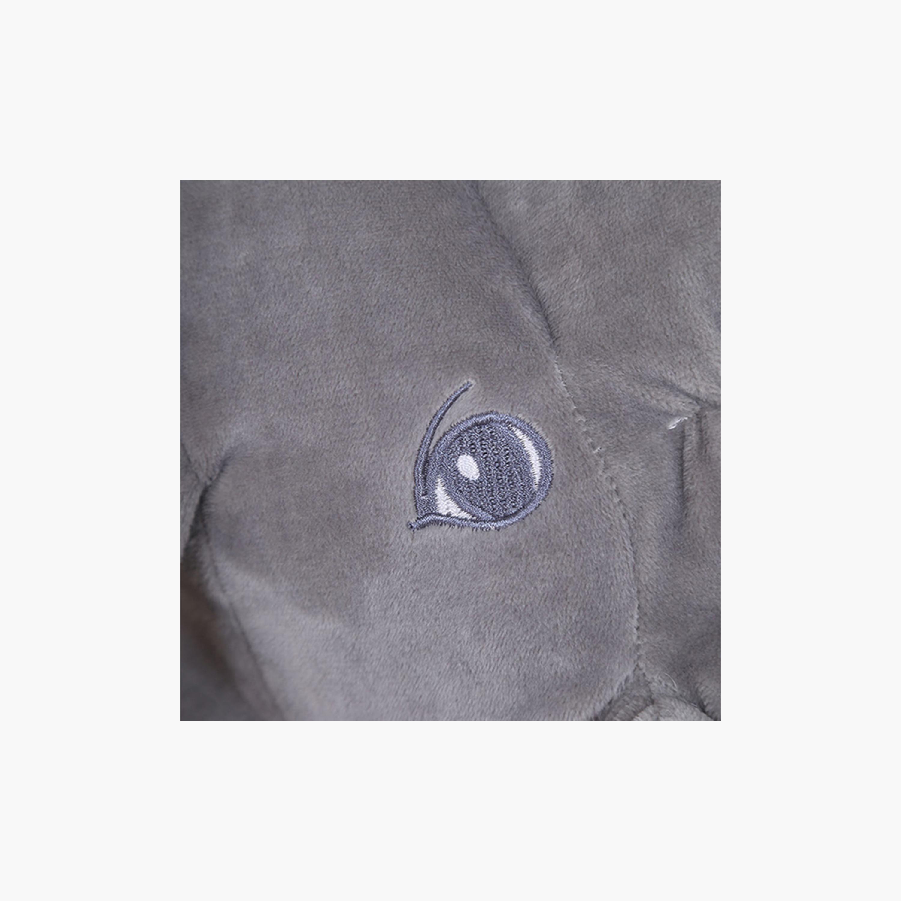 Eazy Kids Plush Pillow Big Size - Grey-baby-nursery-babybedding-image-2