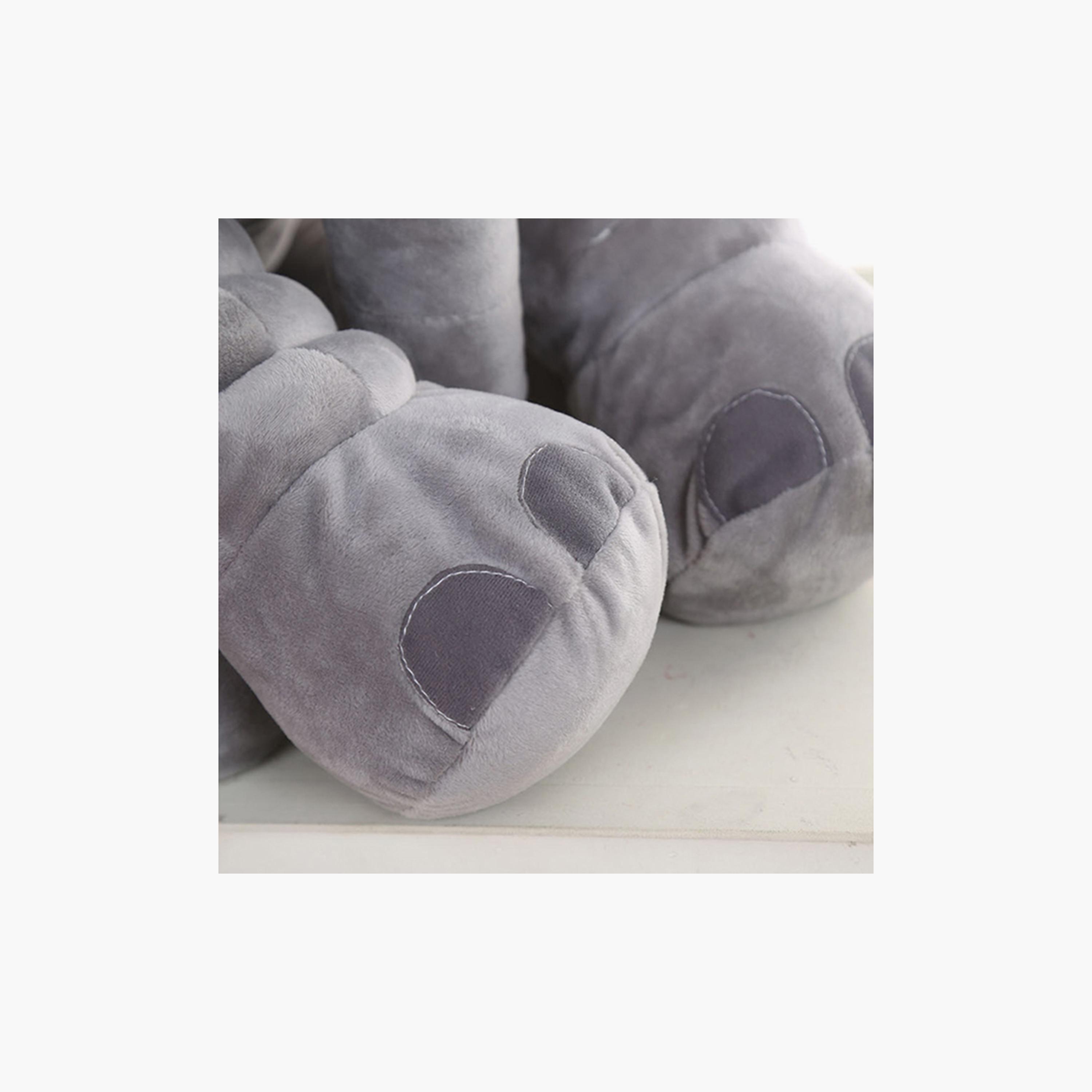 Eazy Kids Plush Pillow Big Size - Grey-baby-nursery-babybedding-image-3