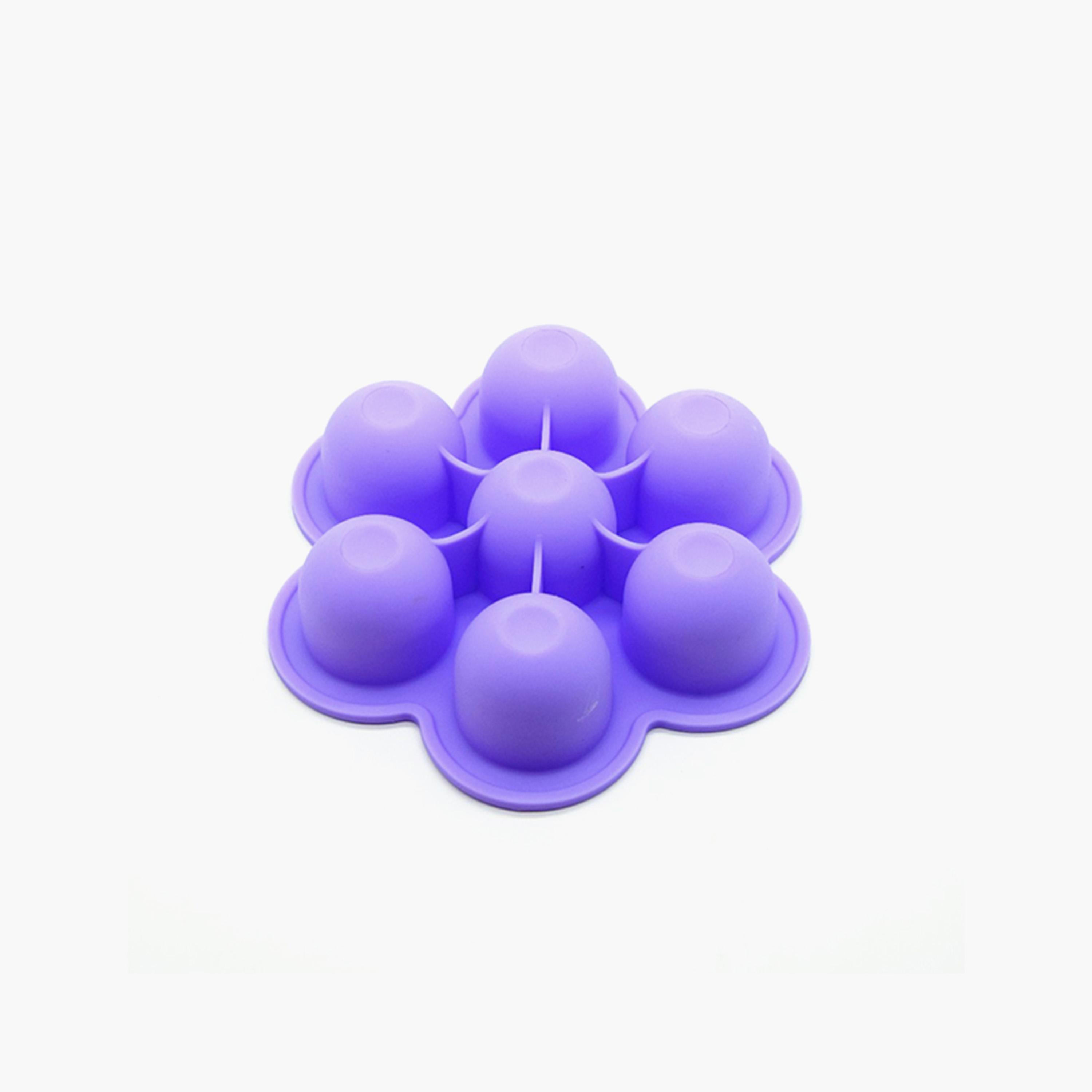 Eazy Kids 7 Food Freezer Tray - Purple-baby-feeding-accessories-image-2