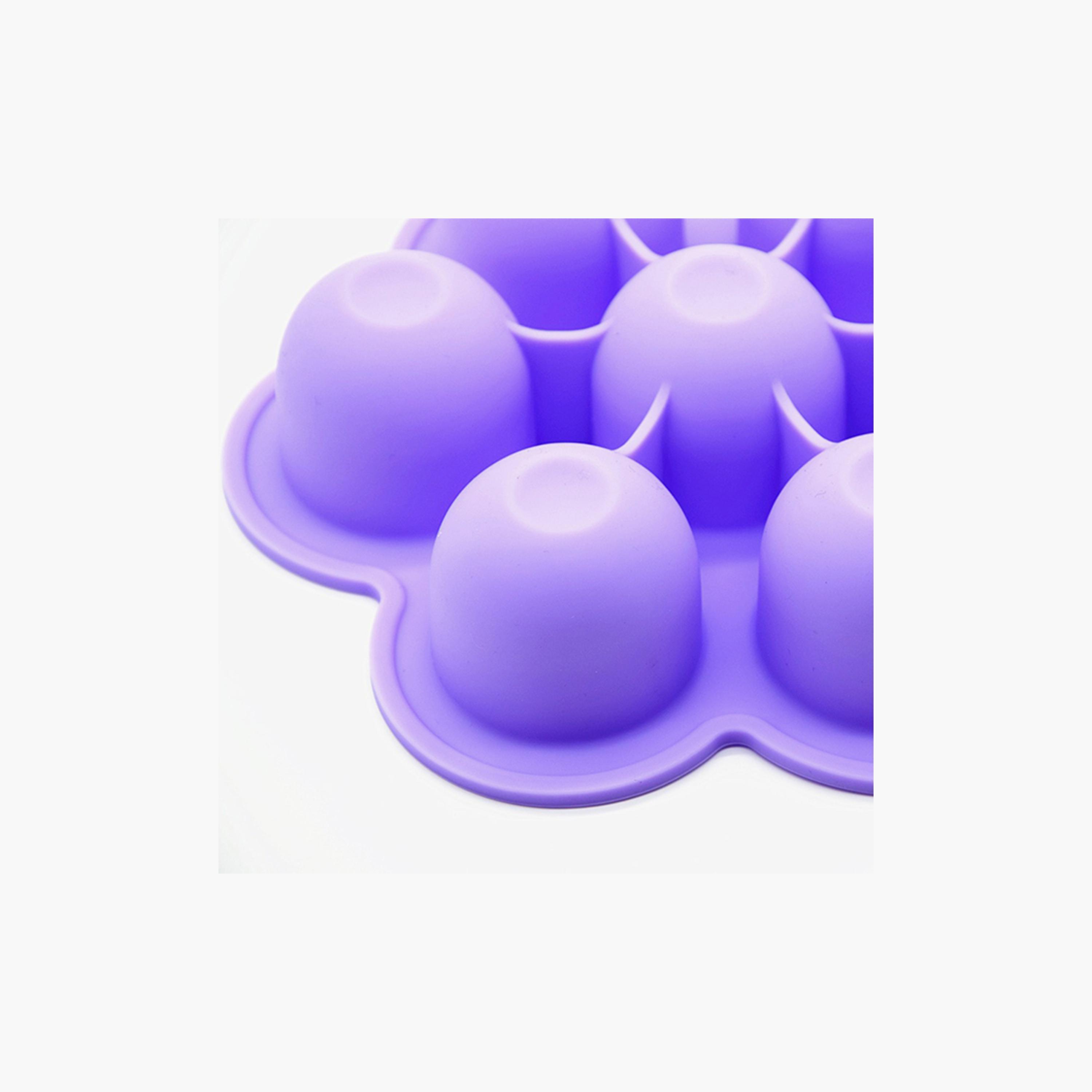 Eazy Kids 7 Food Freezer Tray - Purple-baby-feeding-accessories-image-5