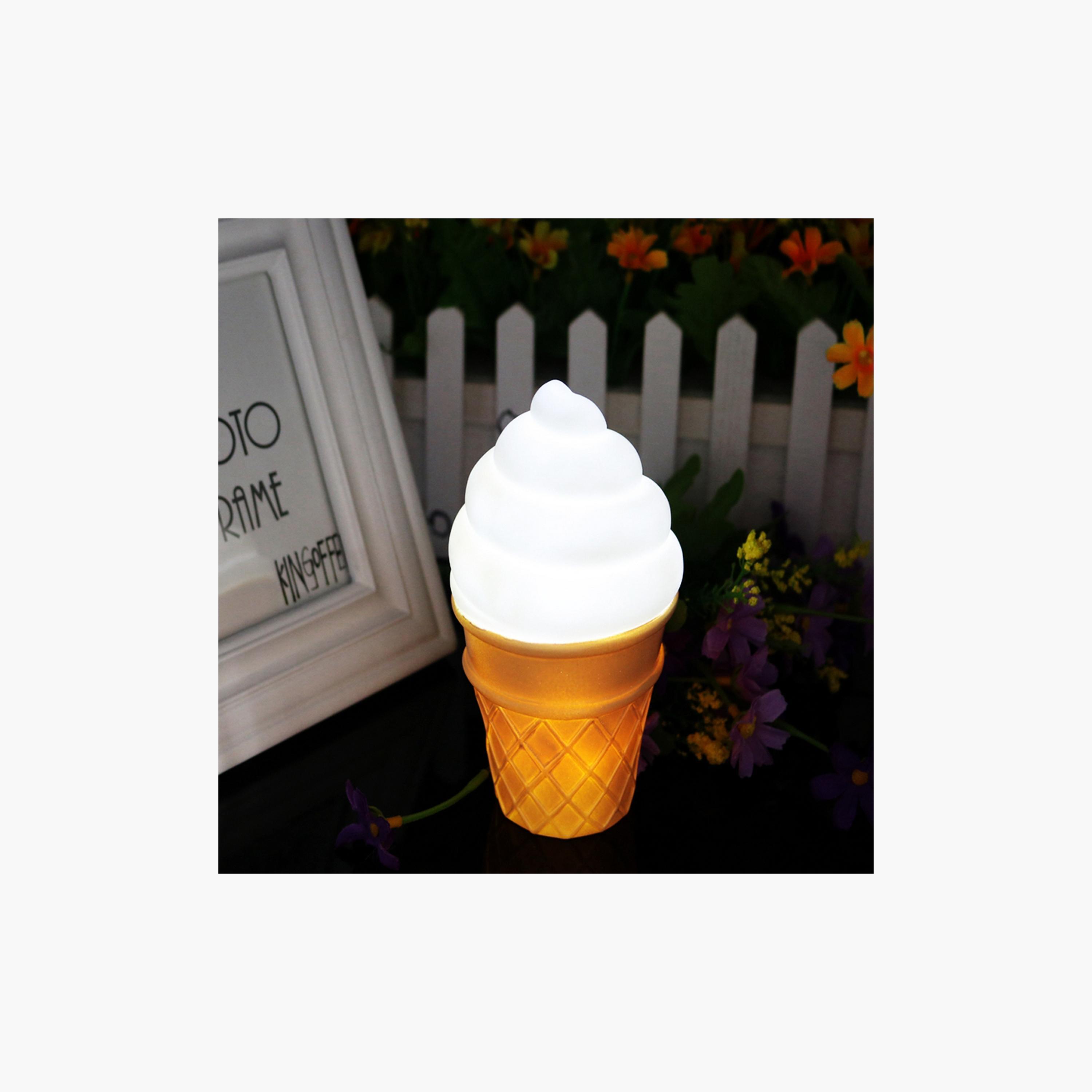 Eazy Kids - Ice Cream Lamp Light - White-baby-nursery-roomdecor-image-3