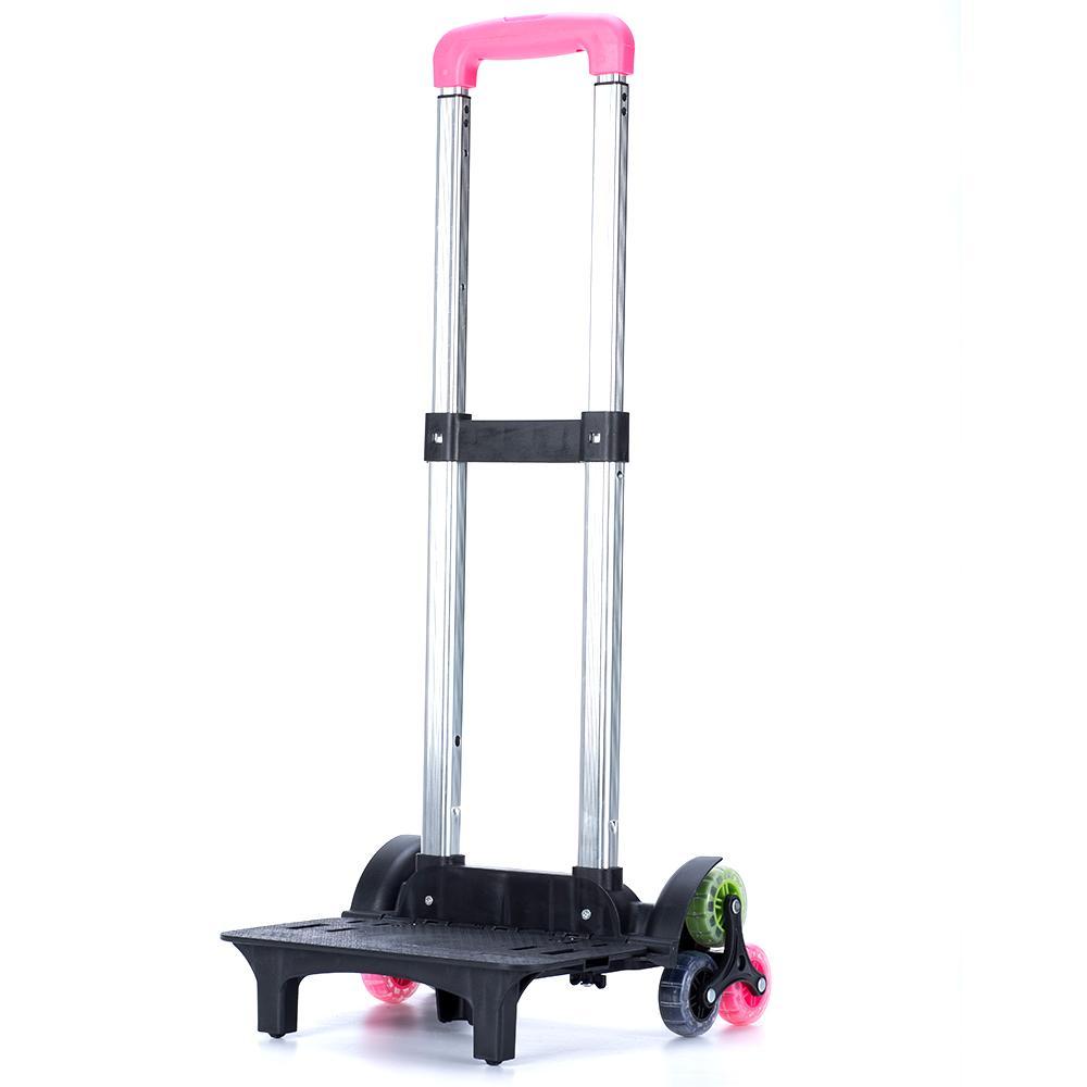 Eazy Kids Universal School Bag Trolley - Pink-girls-accessories-bags-image-1