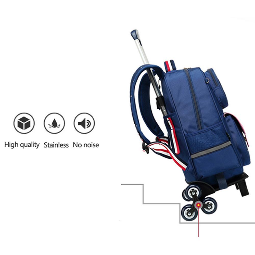 Eazy Kids Universal School Bag Trolley - Blue-girls-accessories-bags-image-7
