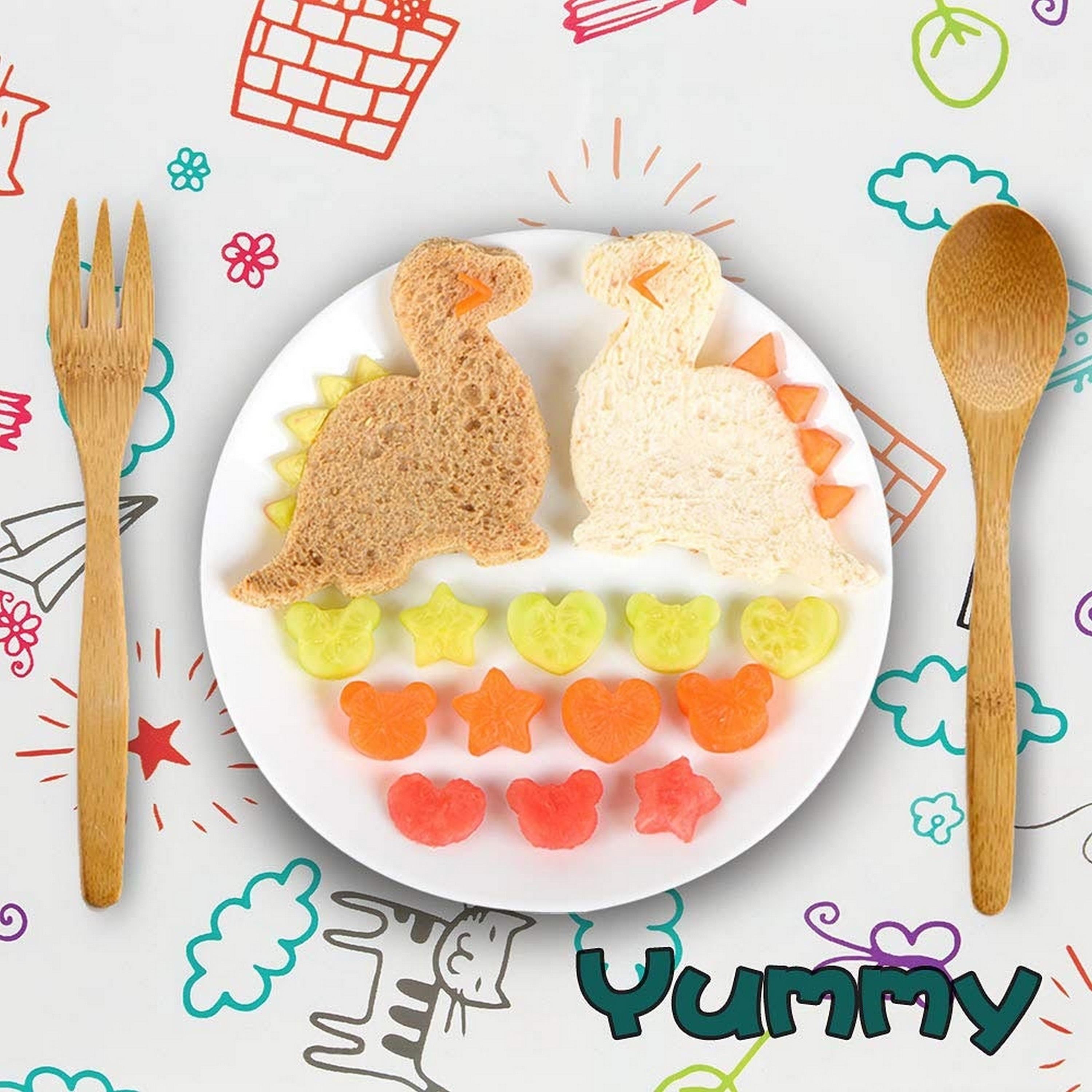 Eazy Kids Stainless Steel Sandwich Cutter Combo-baby-feeding-mealtimeessentials-image-5