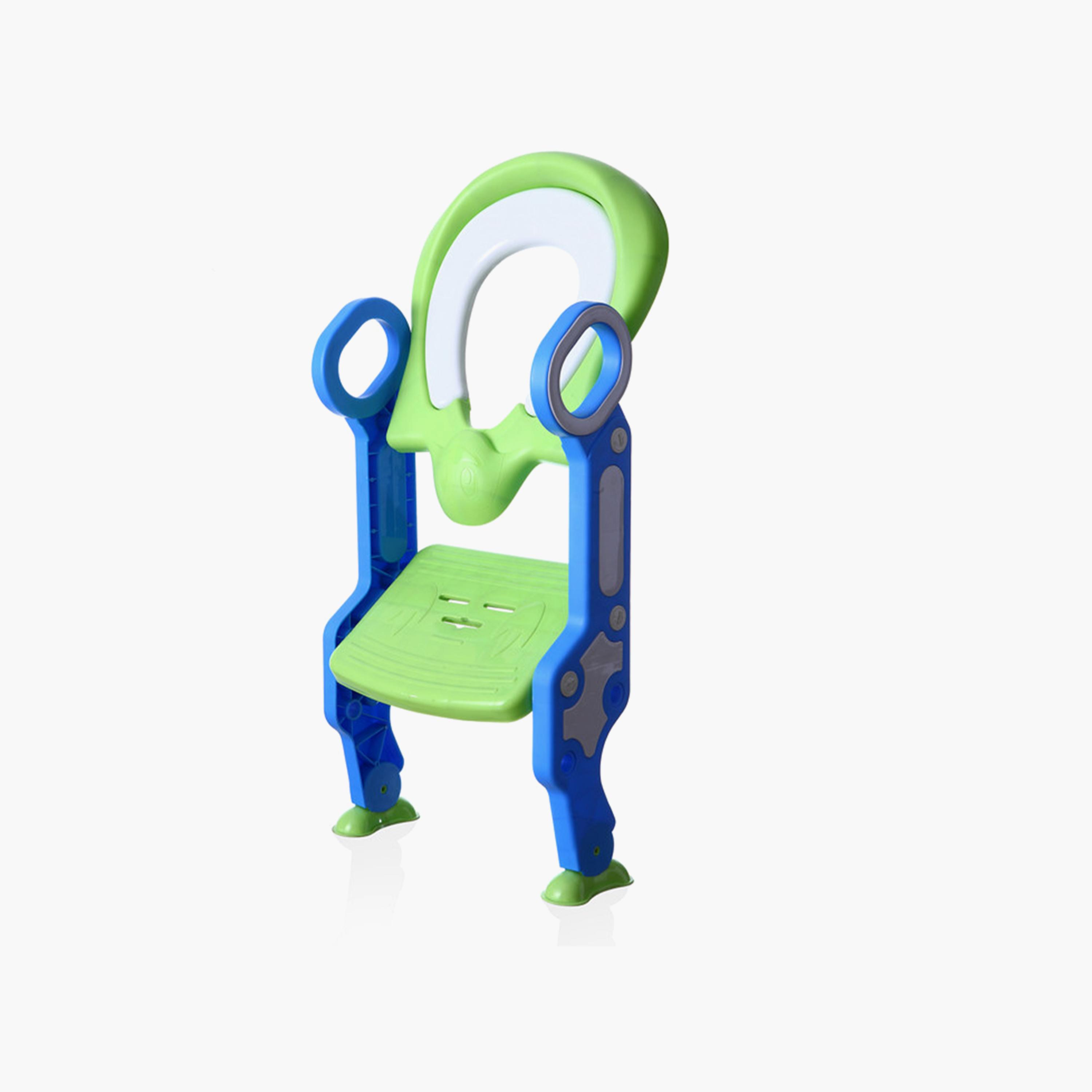 Eazy Kids Step Stool Foldable Potty Trainer Seat- Green-baby-diapering-pottytraining-image-2