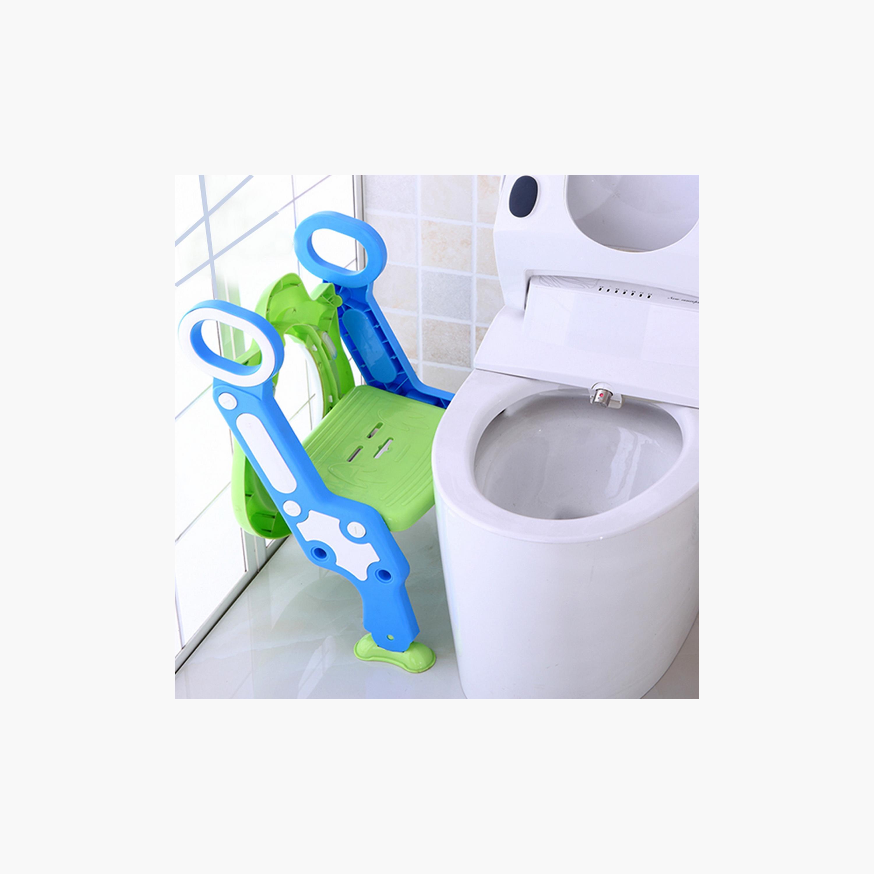 Eazy Kids Step Stool Foldable Potty Trainer Seat- Green-baby-diapering-pottytraining-image-5