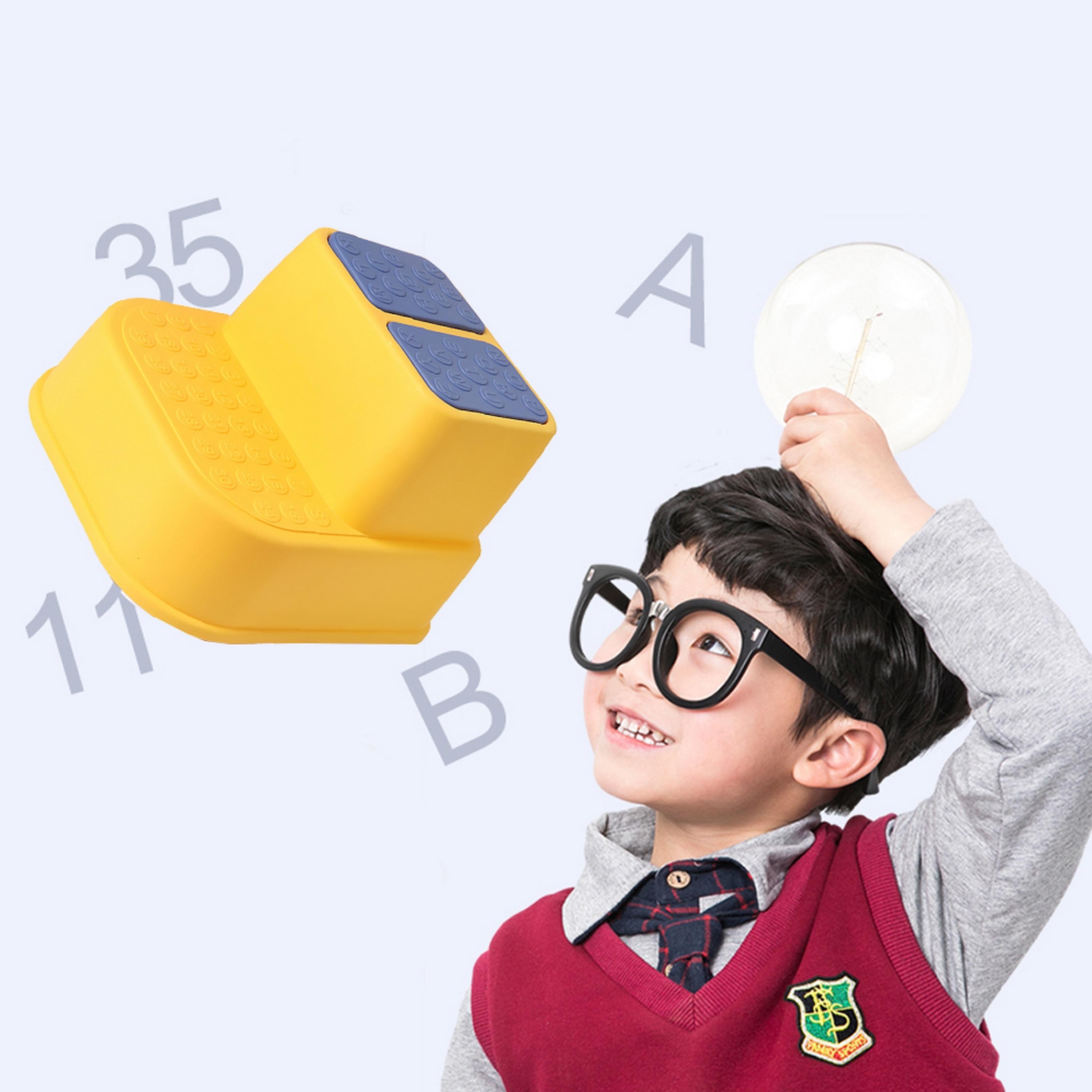 Eazy Kids - Step Stool - Yellow-baby-diapering-pottytraining-image-5