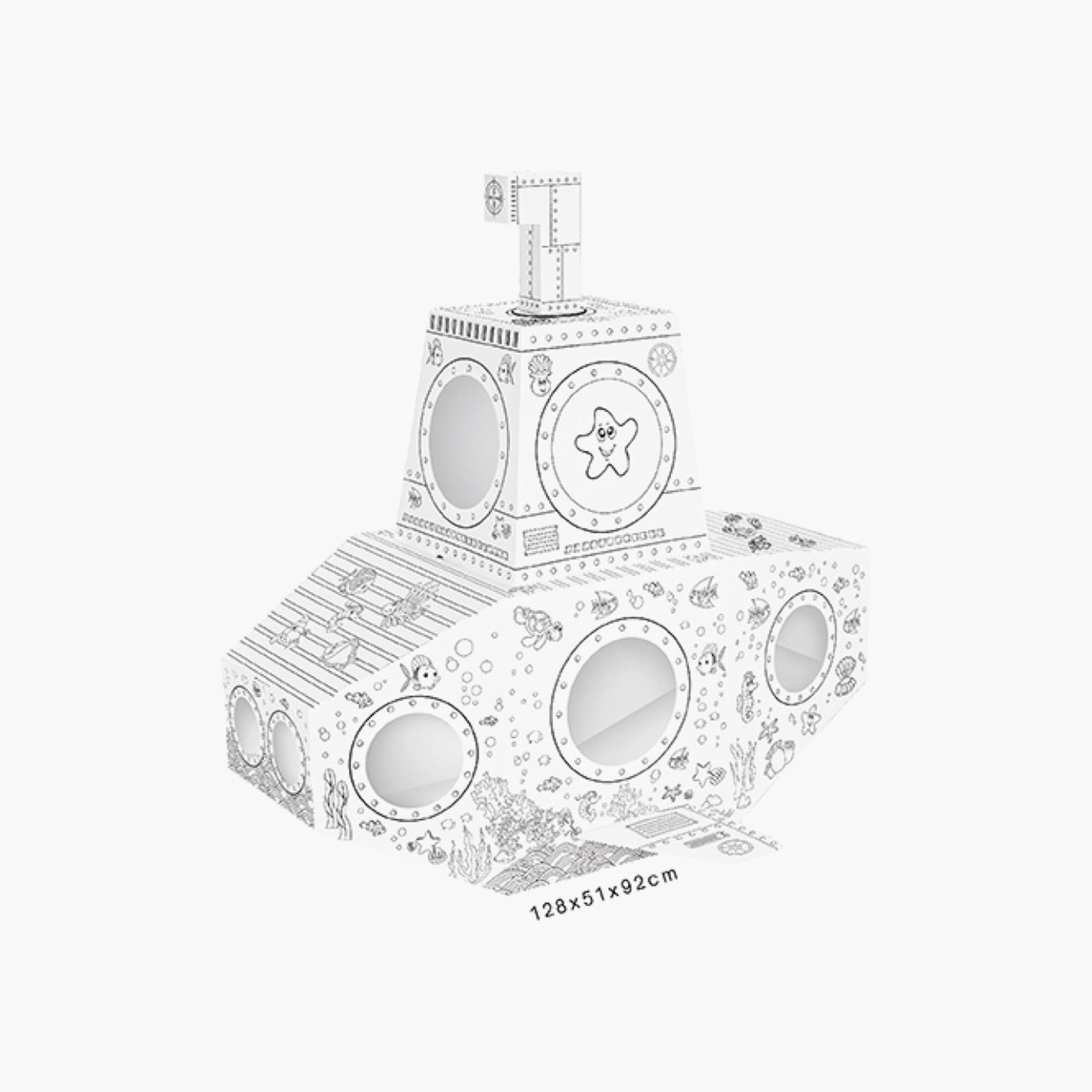 غواصة (افعلها بنفسك تلوين الرسومات) من إيزي كيدز-school-artsandcrafts-image-2