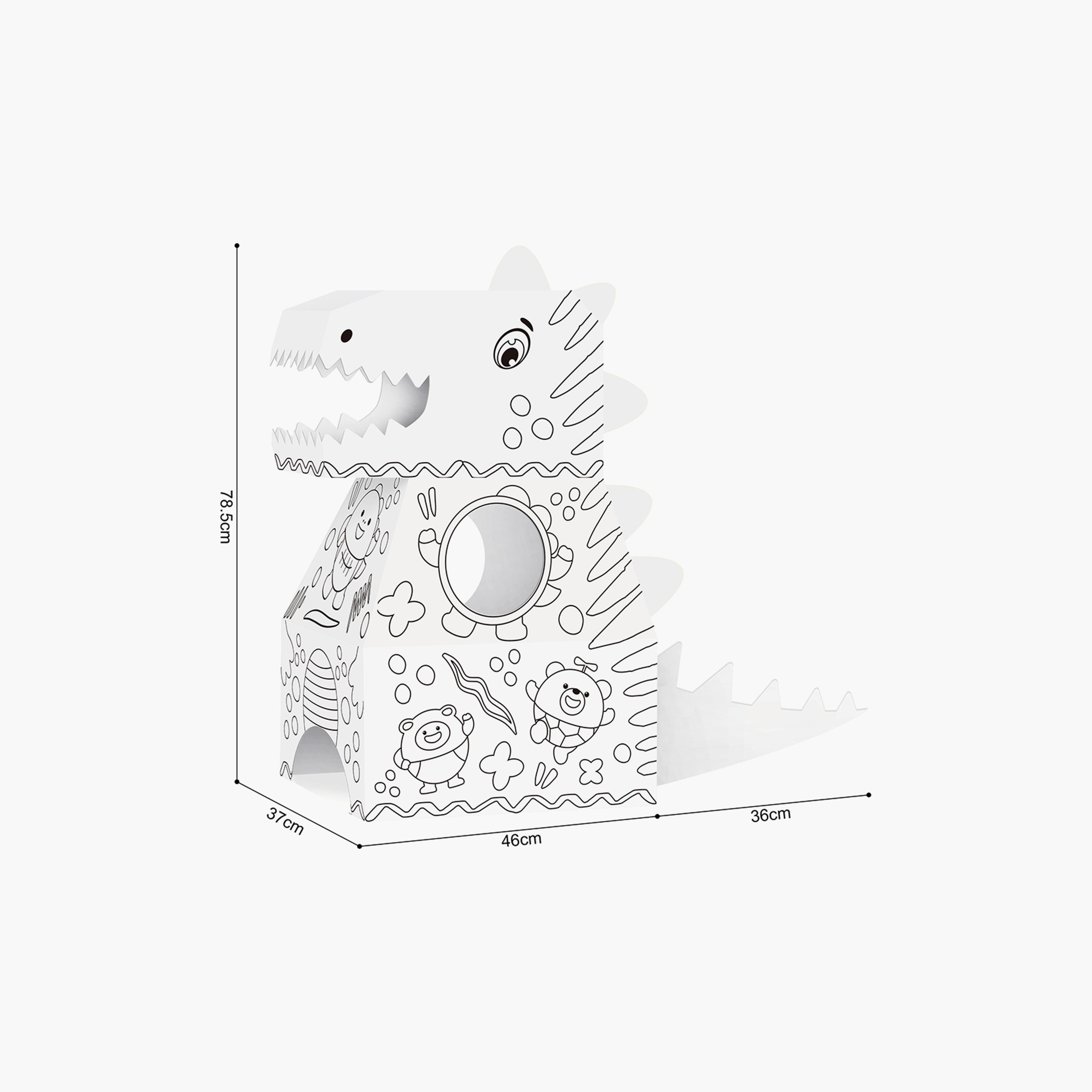 Eazy Kids - Diy Doodle Coloring Wearable Dinosaur-school-artsandcrafts-image-5