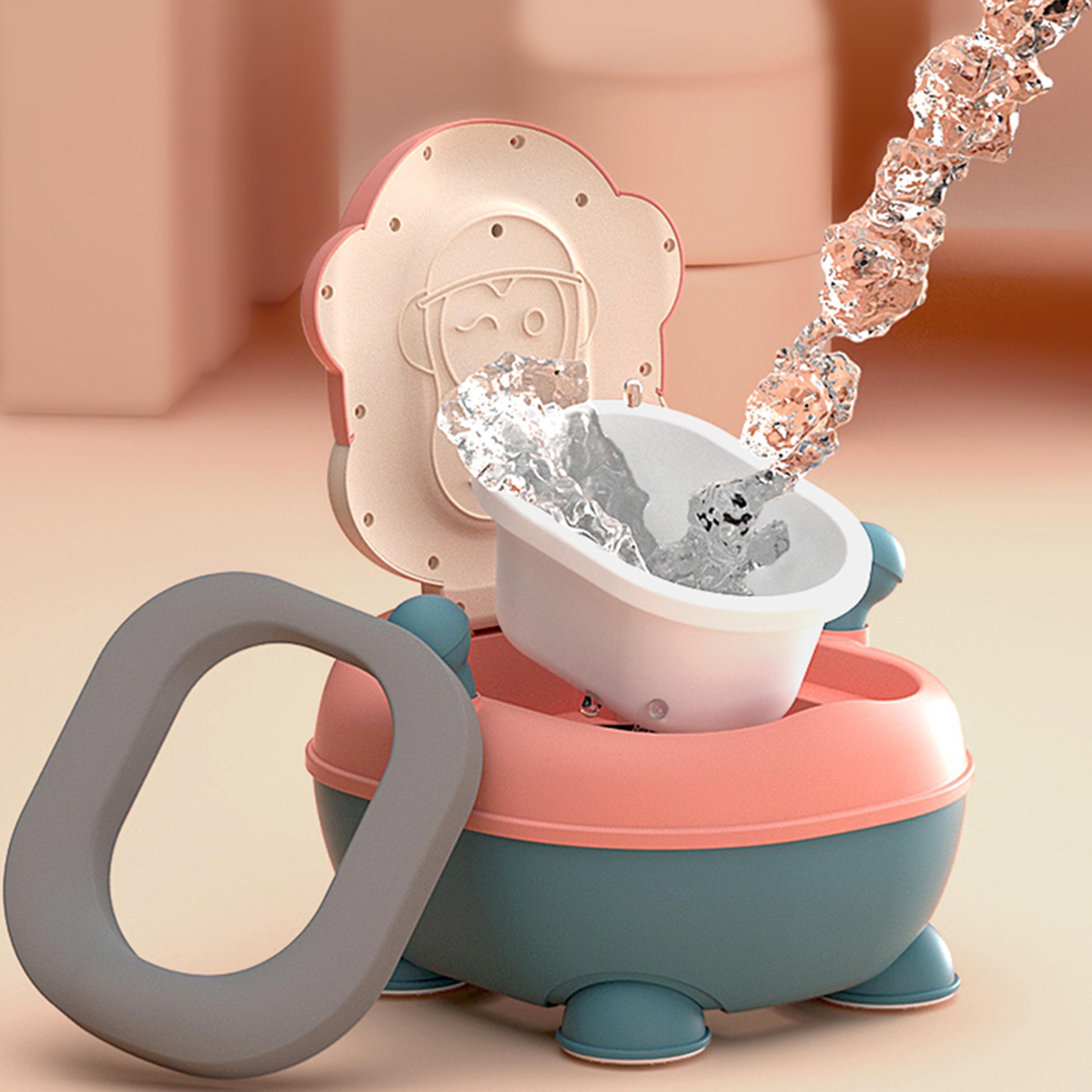 Eazy Kids Monkey Potty - Pink-baby-diapering-pottytraining-image-3