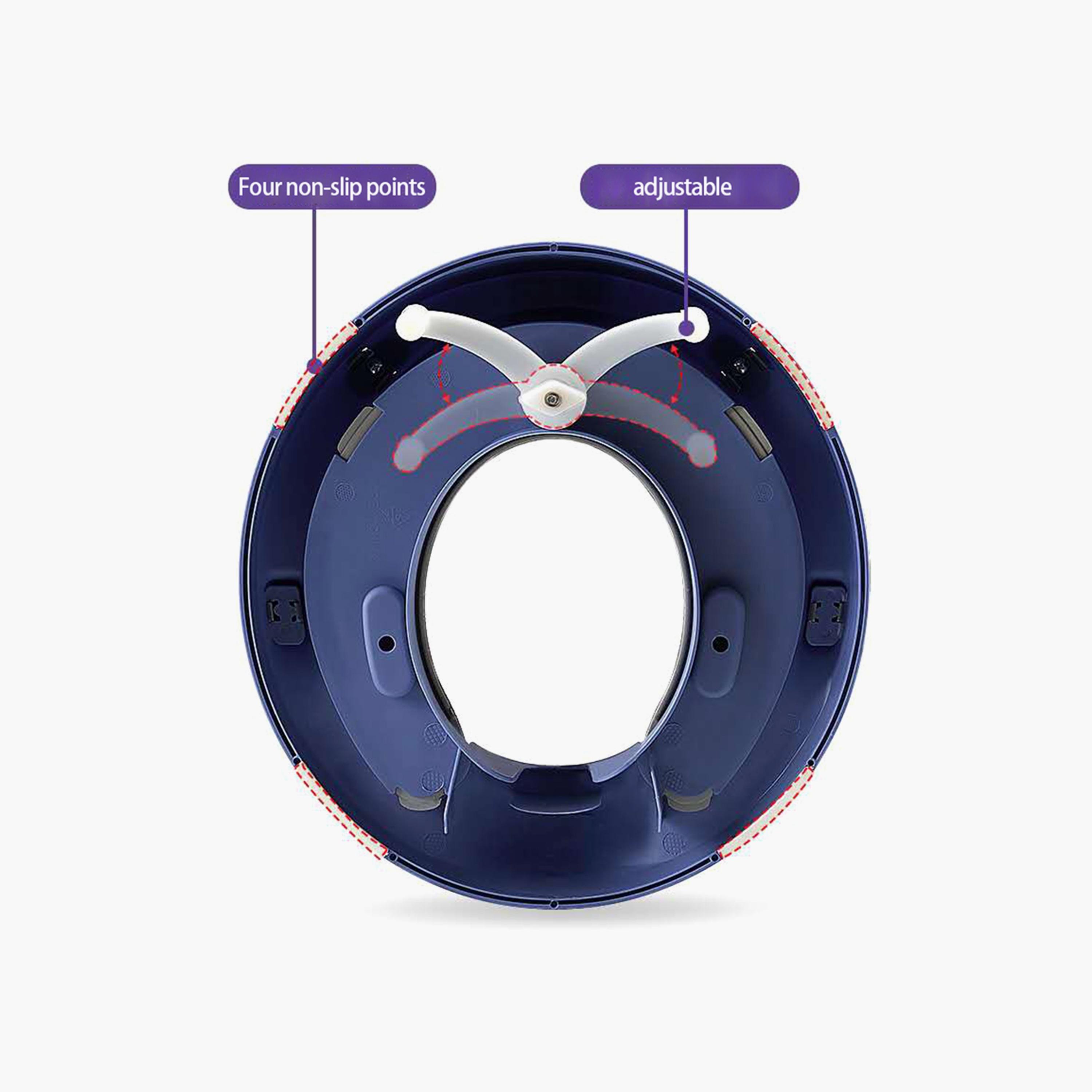Eazy Kids Potty Trainer Cushioned Seat - Blue-baby-diapering-pottytraining-image-4