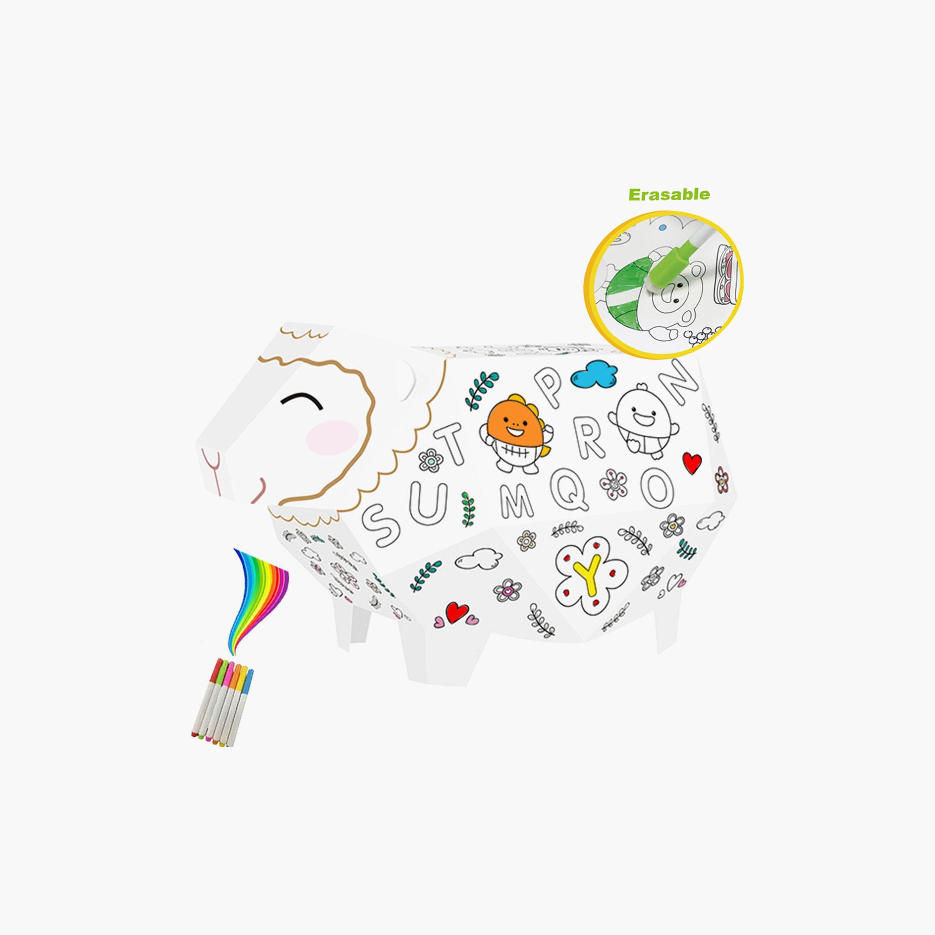 Eazy Kids - Doodle Erasable Abcd Learner Sheep-school-artsandcrafts-image-1