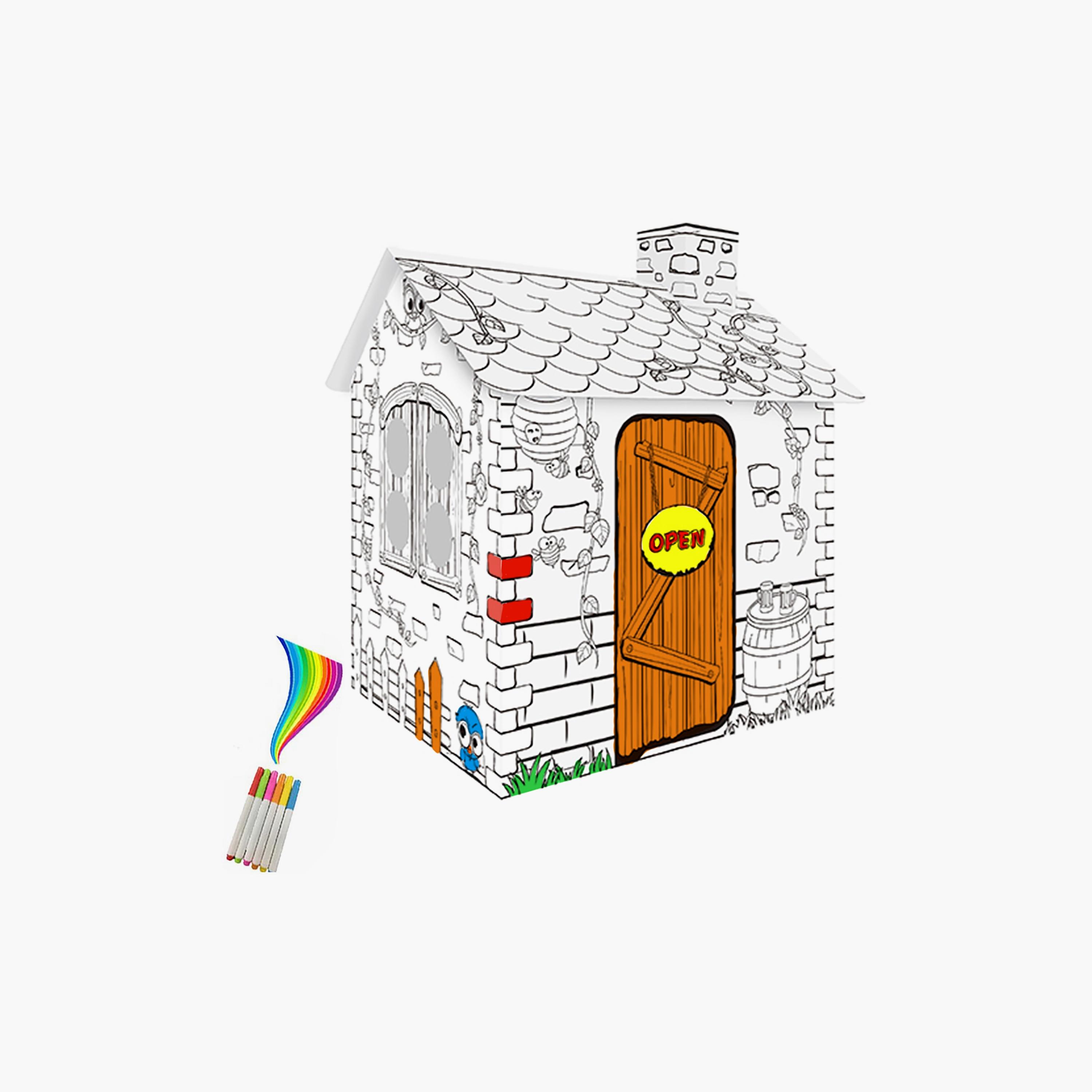 Eazy Kids - Doodle Painting Rattan House-school-artsandcrafts-image-3