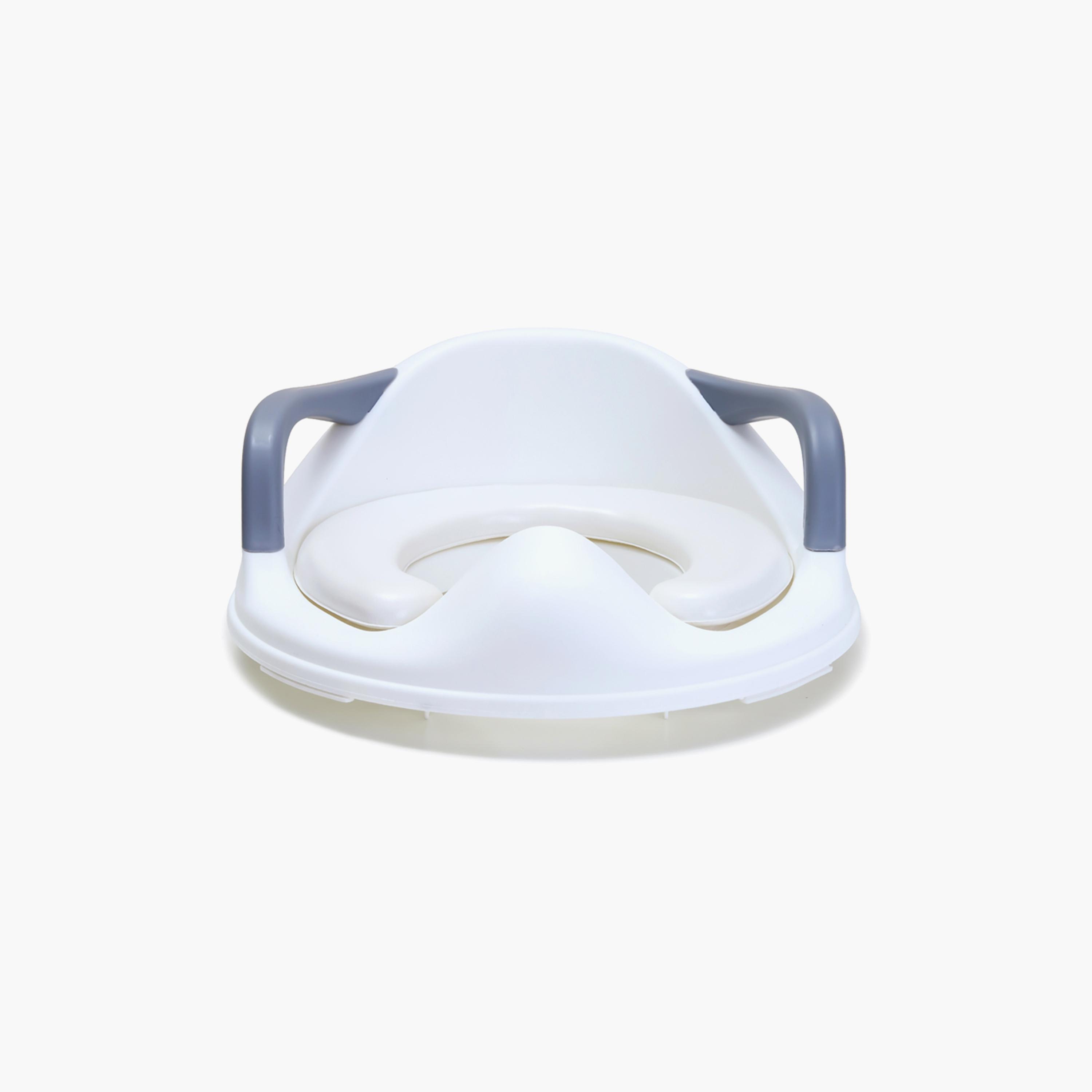 Eazy Kids Potty Trainer Cushioned Seat - White-baby-diapering-pottytraining-image-3