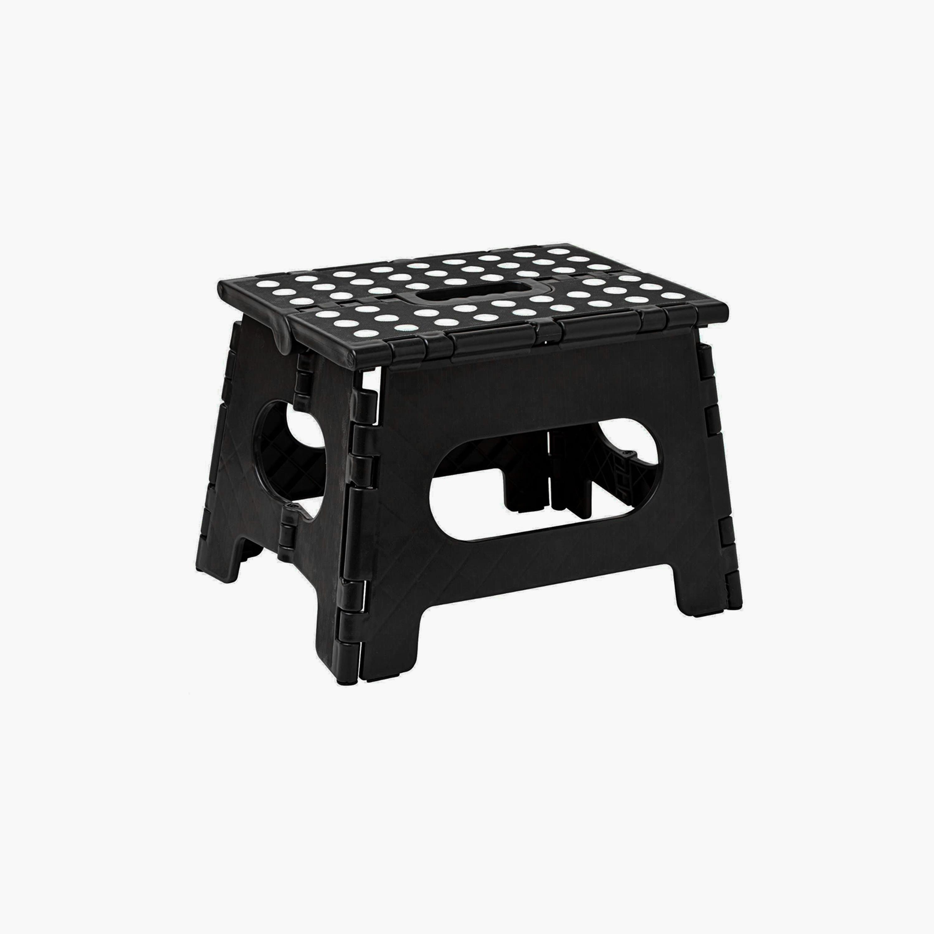 Eazy Kids Foldable Step Stool - Black-baby-diapering-pottytraining-image-2