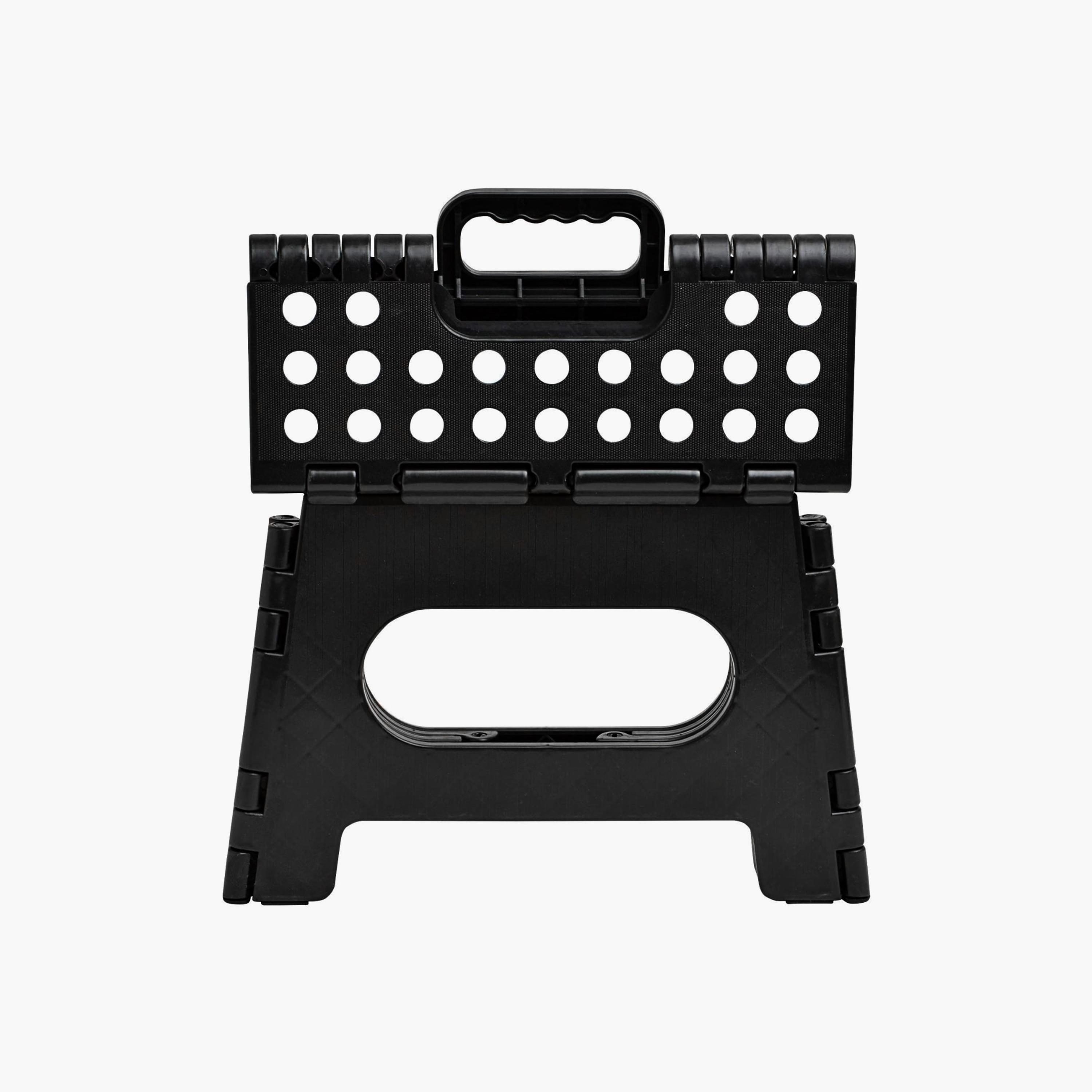 Eazy Kids Foldable Step Stool - Black-baby-diapering-pottytraining-image-3